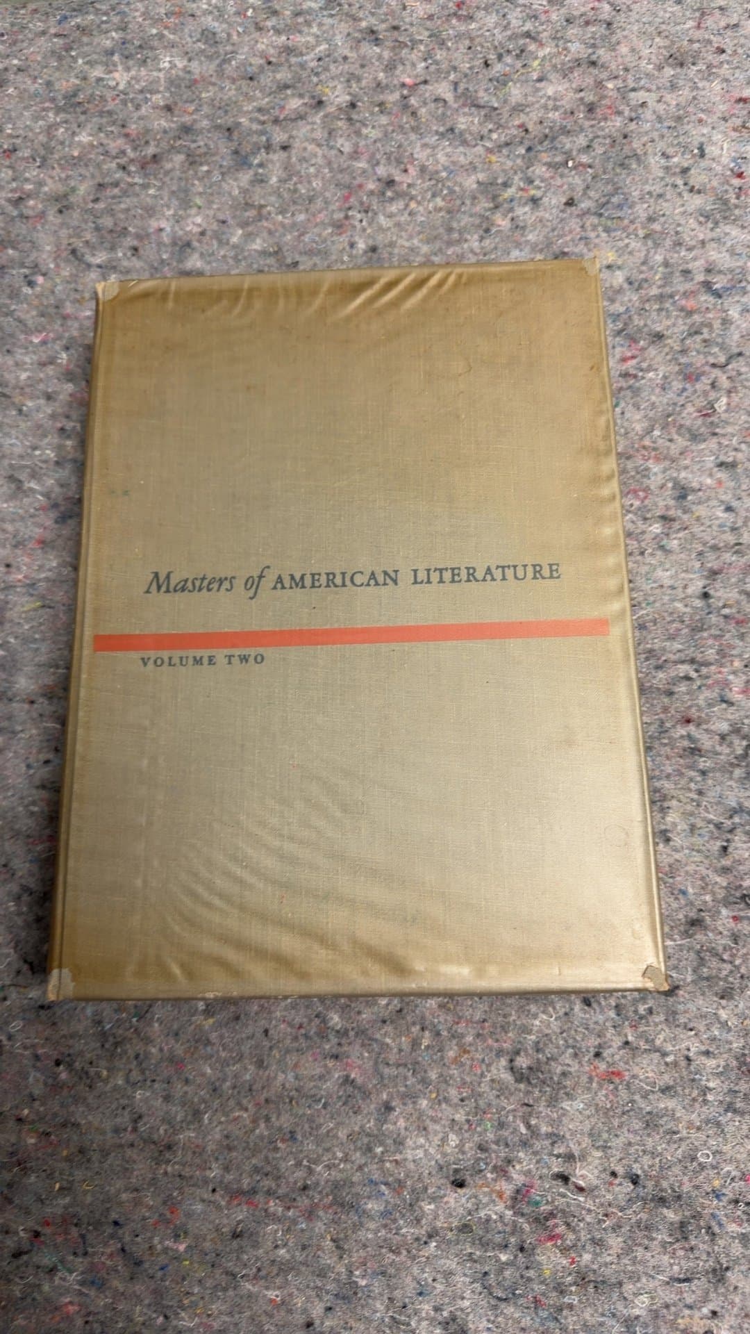 Masters of American Literature Volume Two - Image 1