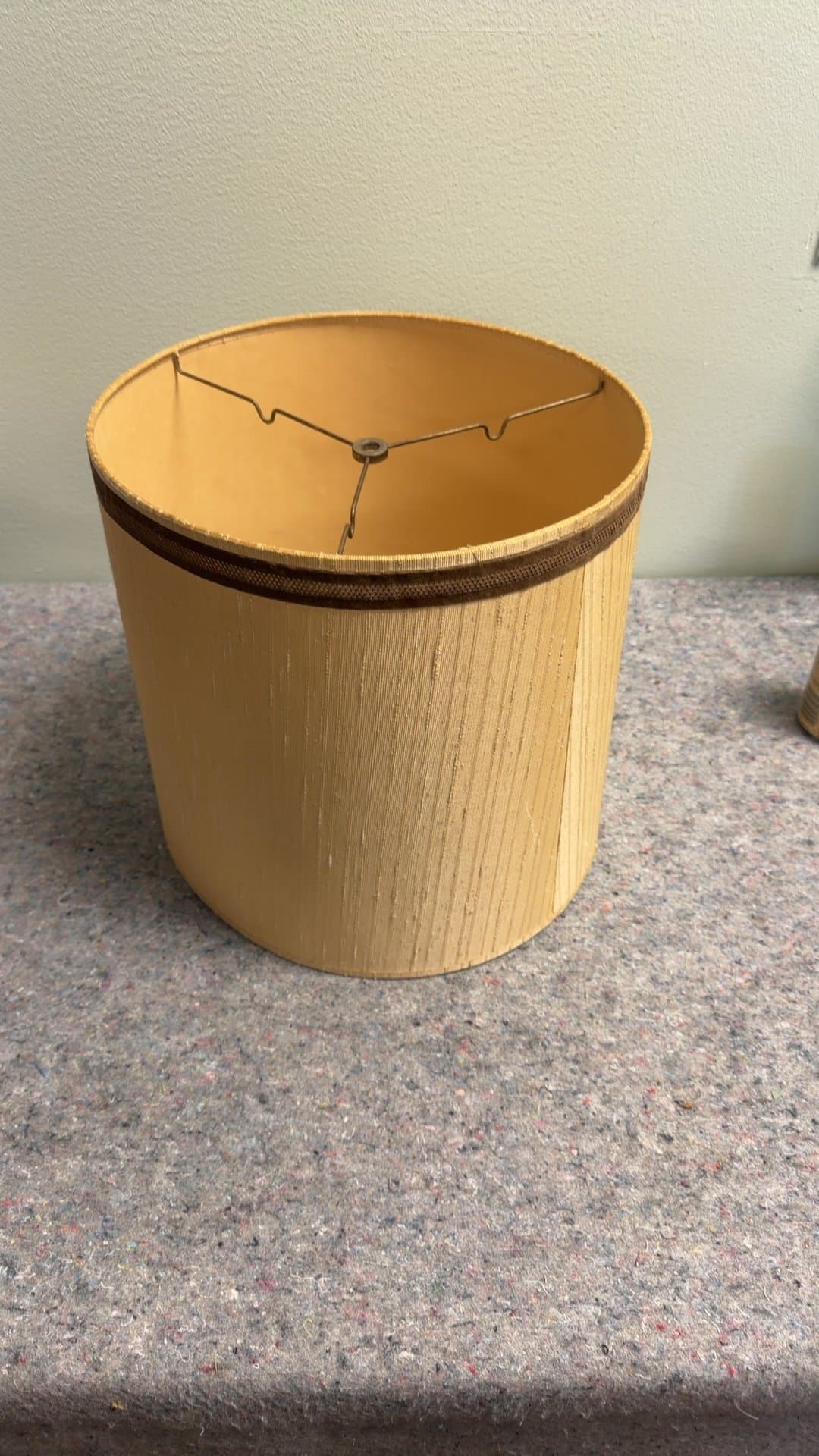 Vintage Drum Lamp Shade - Image 1