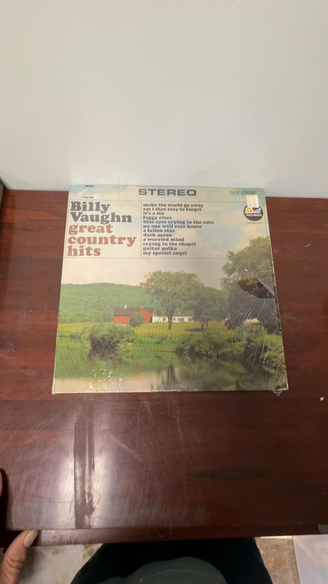 Billy Vaughn - Great Country Hits Vinyl Record - Image 1