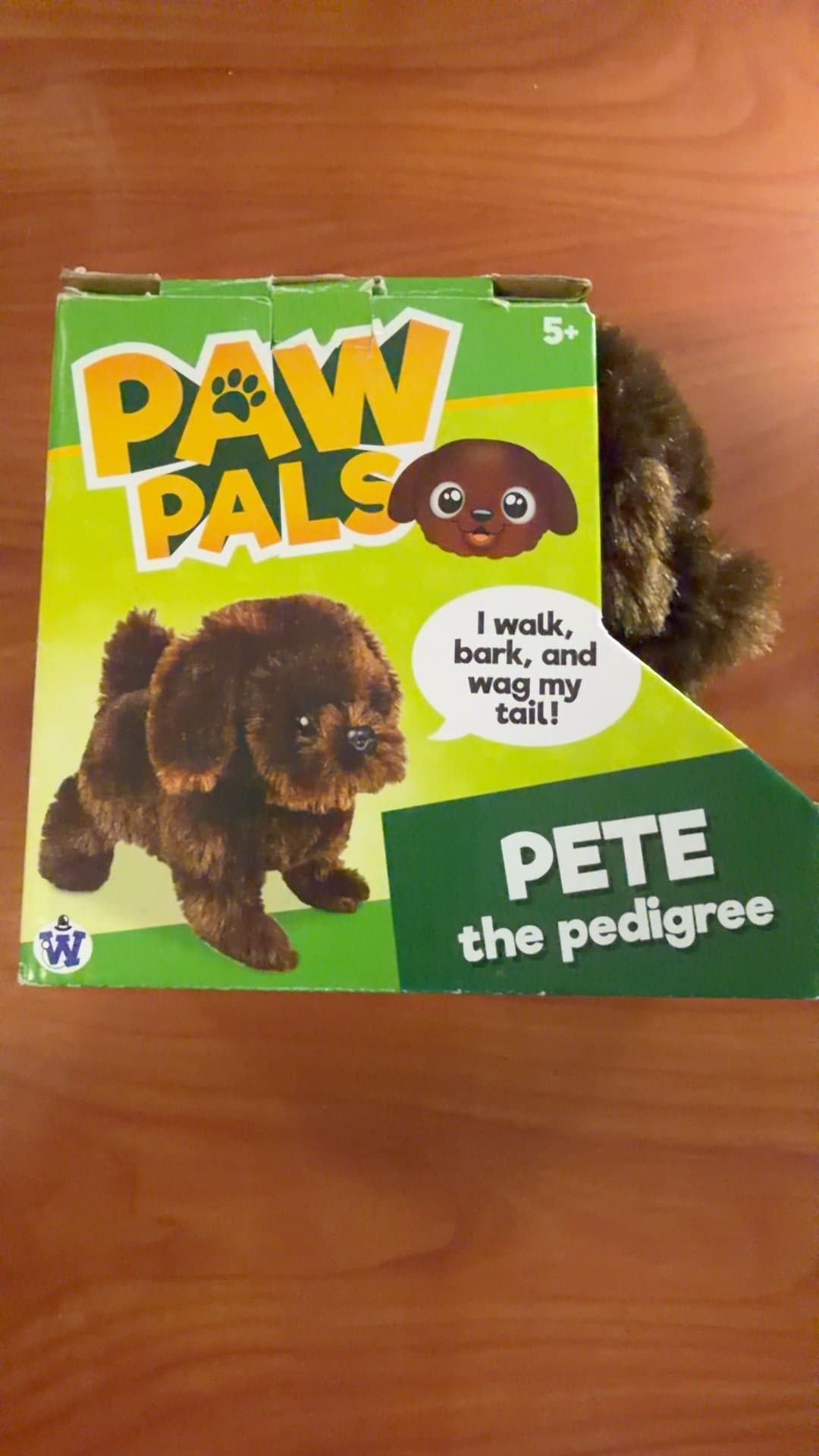 Paw Pals Pete The Pedigree Interactive Walking Toy Dog - Image 1