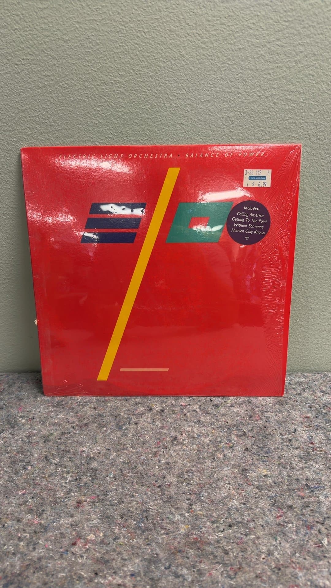 Electric Light Orchestra - Balance of Power Vinyl Record - Image 1