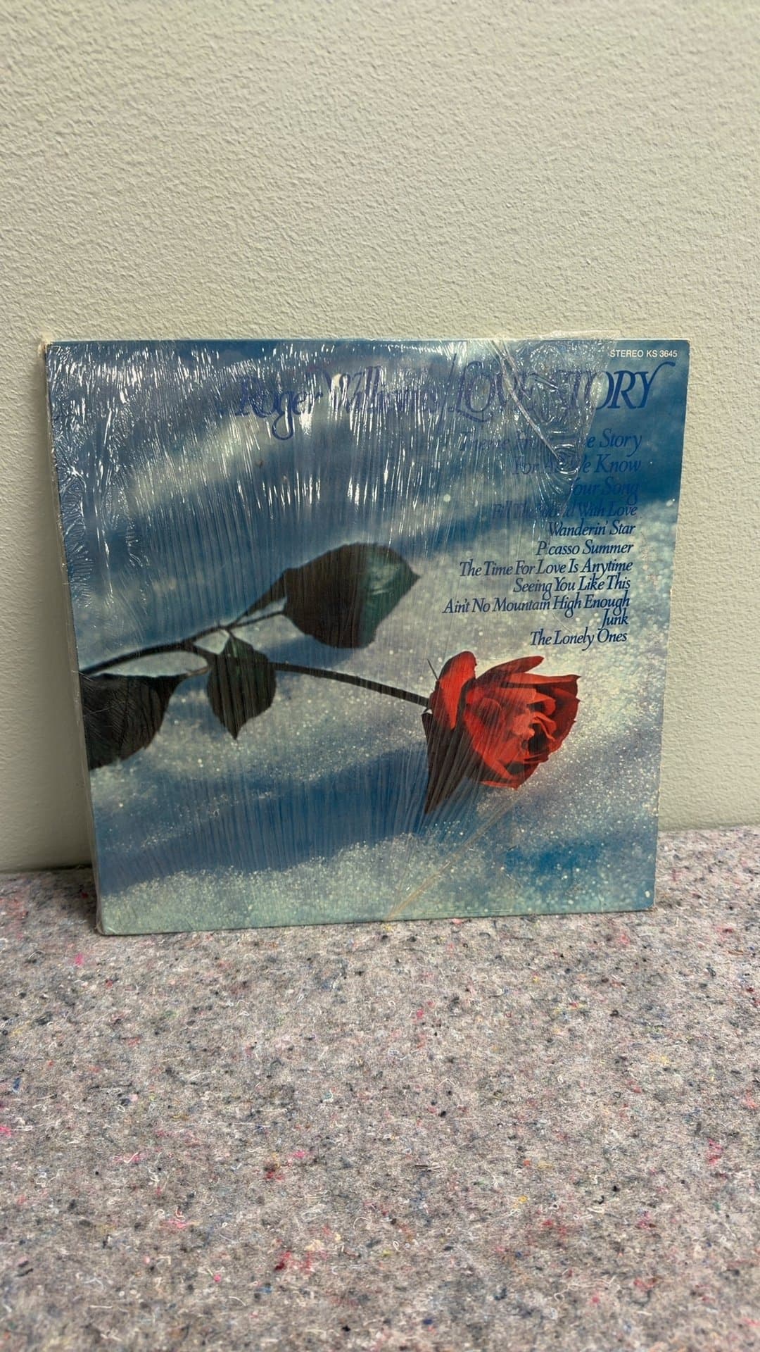 Roger Williams Love Story Vinyl Record - Image 1