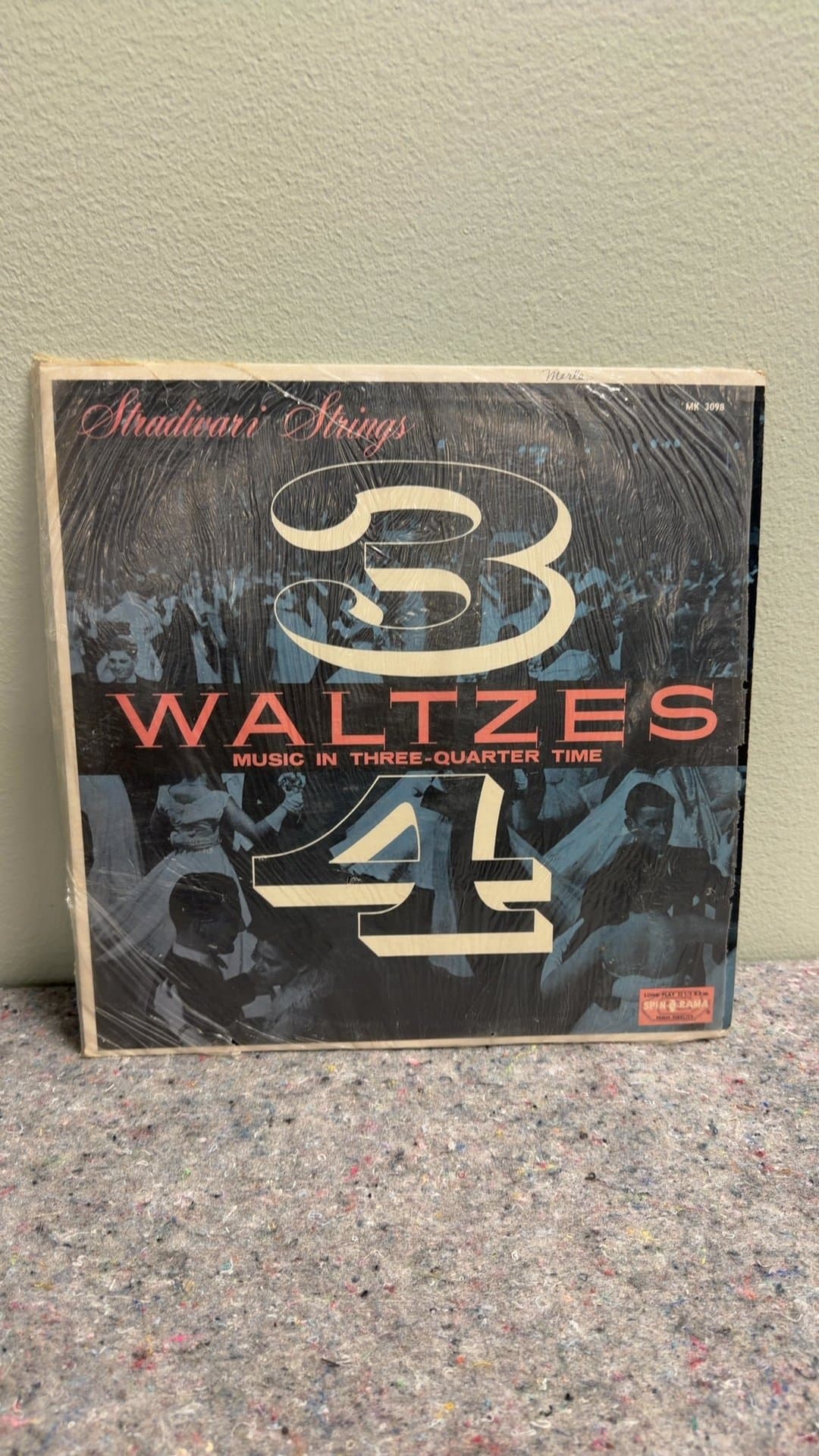 Stradivari Strings 3 Waltzes Vinyl Record - Image 1
