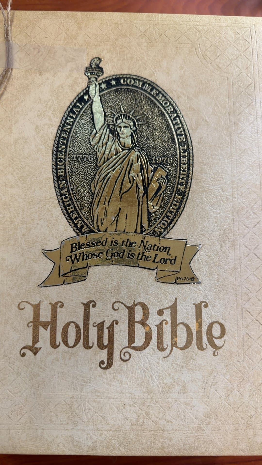 Holy Bible King James Version Liberty Edition - Image 1