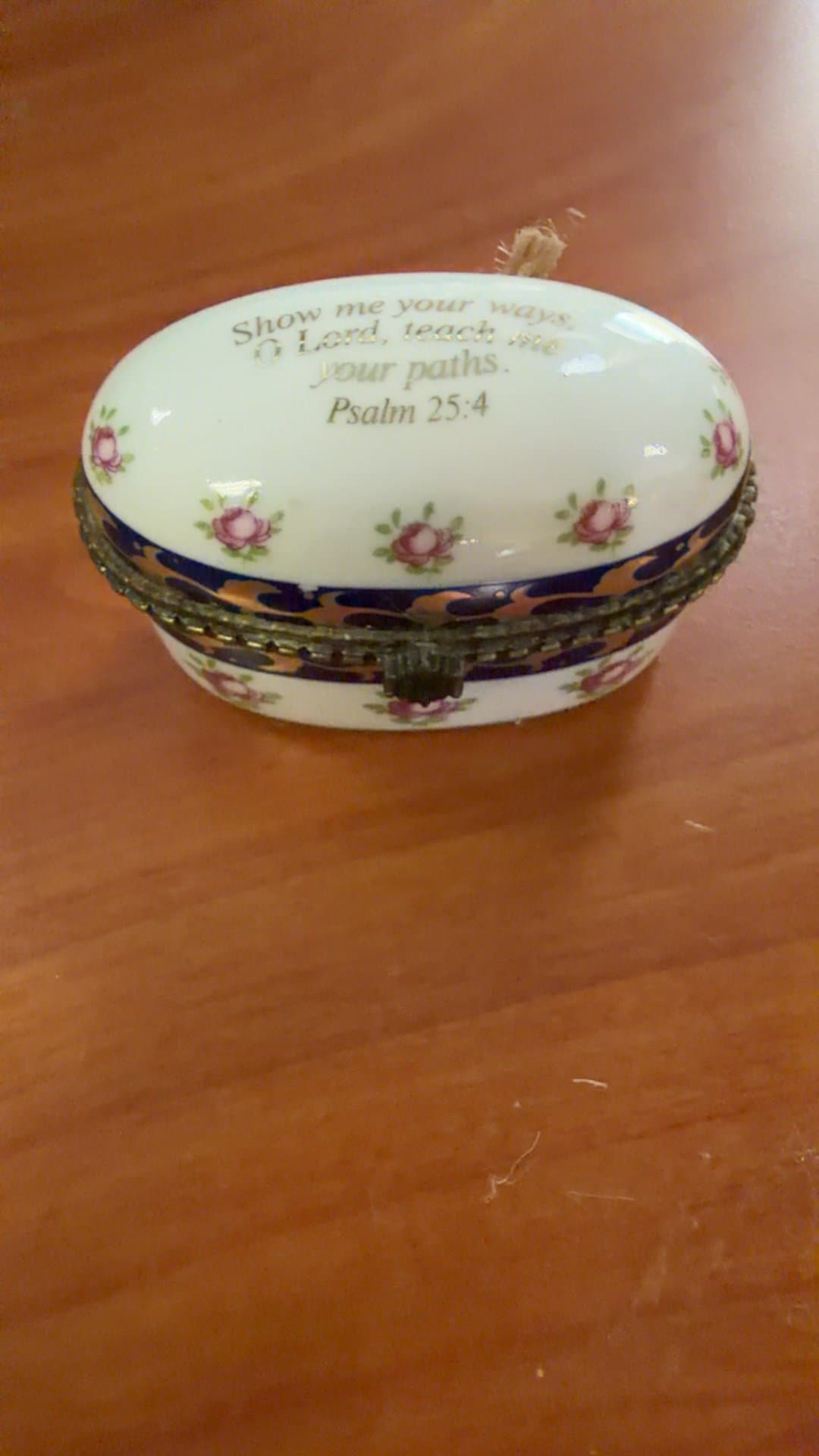 Imperial Porcelain Trinket Box - Image 1