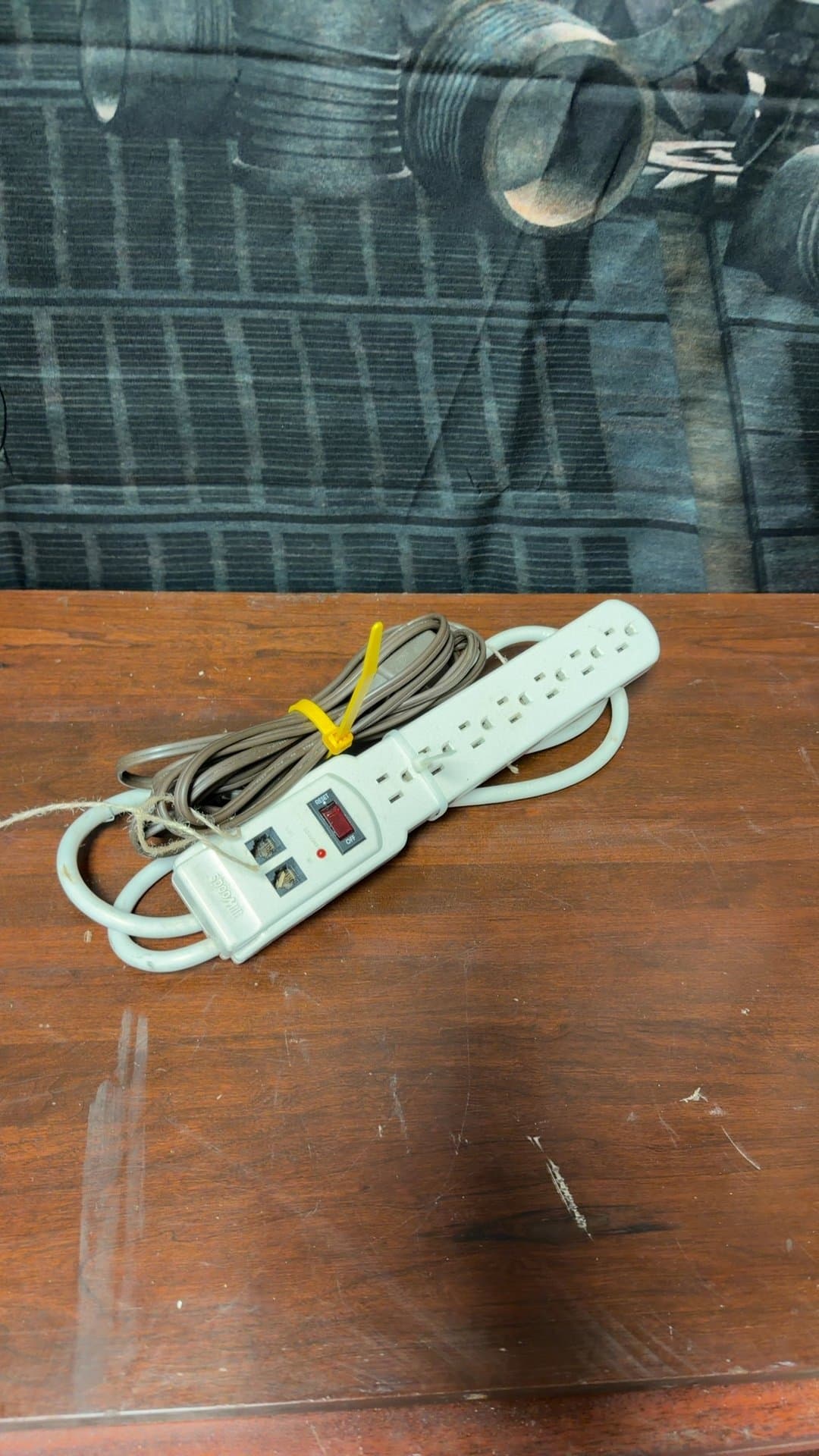 6-Outlet Power Strip with Surge Protector - Image 1