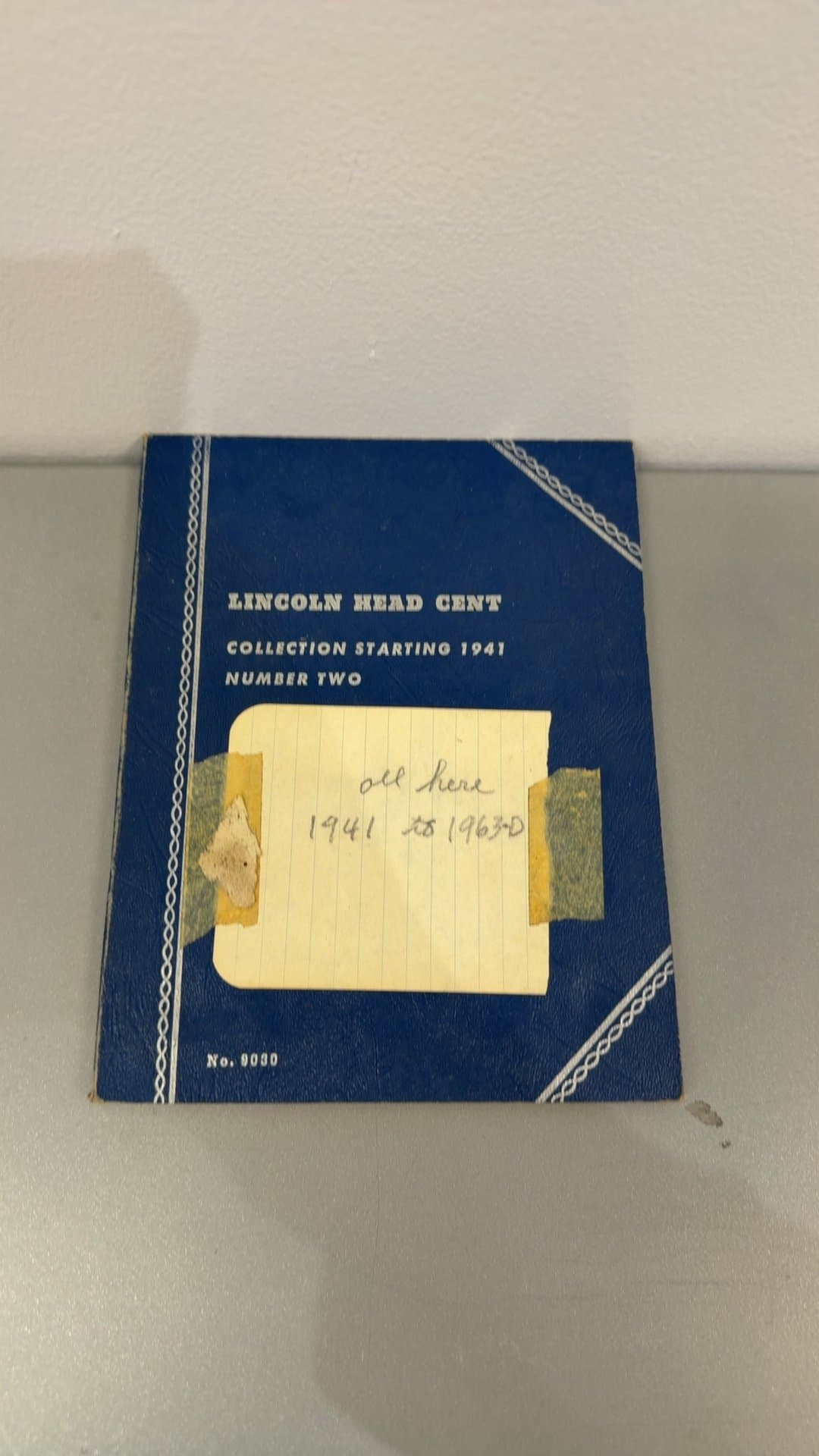 Whitman Lincoln Head Cent Coin Folder No. 9030 (1941 to 1963-D Complete Collection) - Image 1