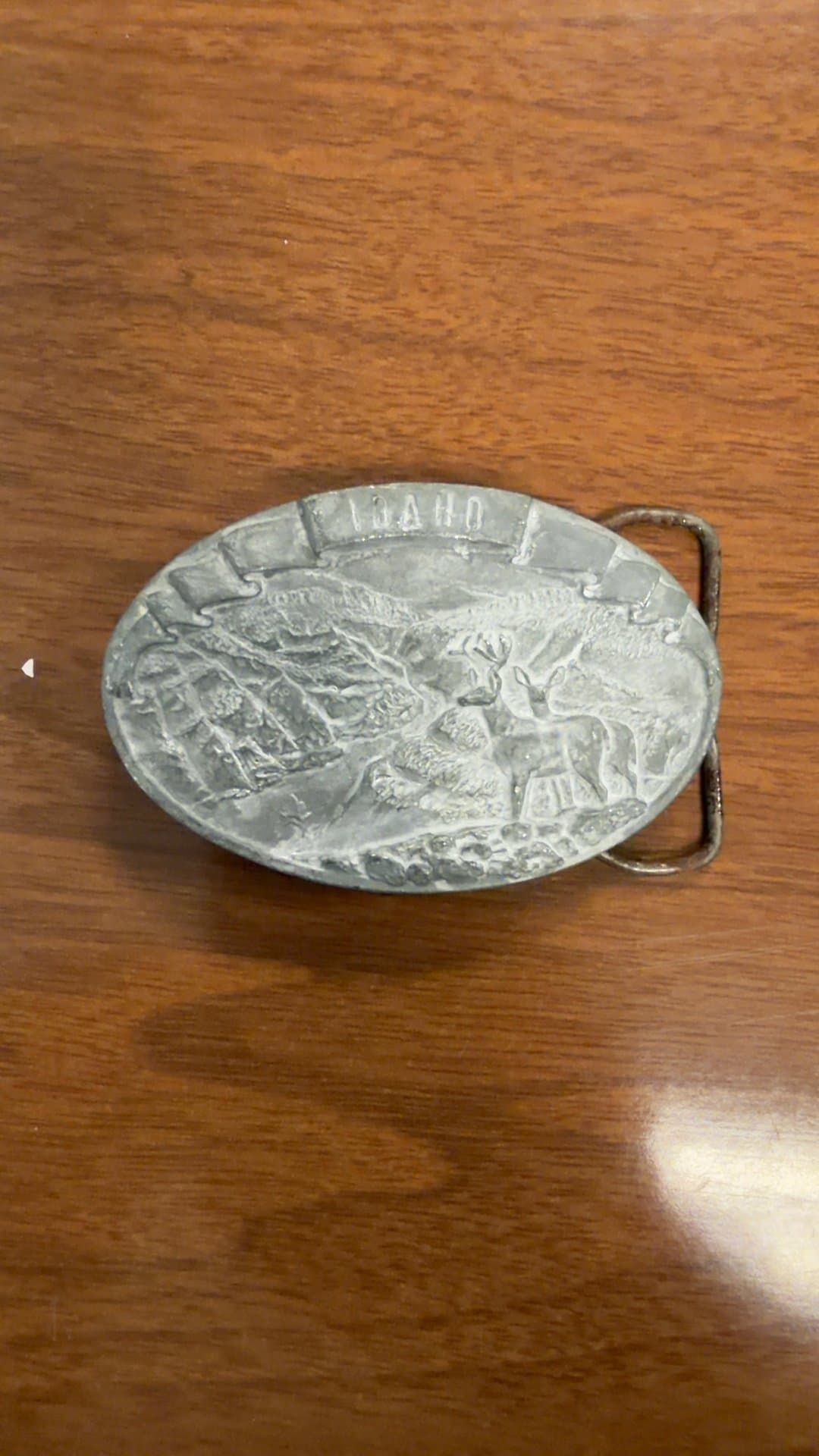 Idaho Souvenir Belt Buckle - Image 1