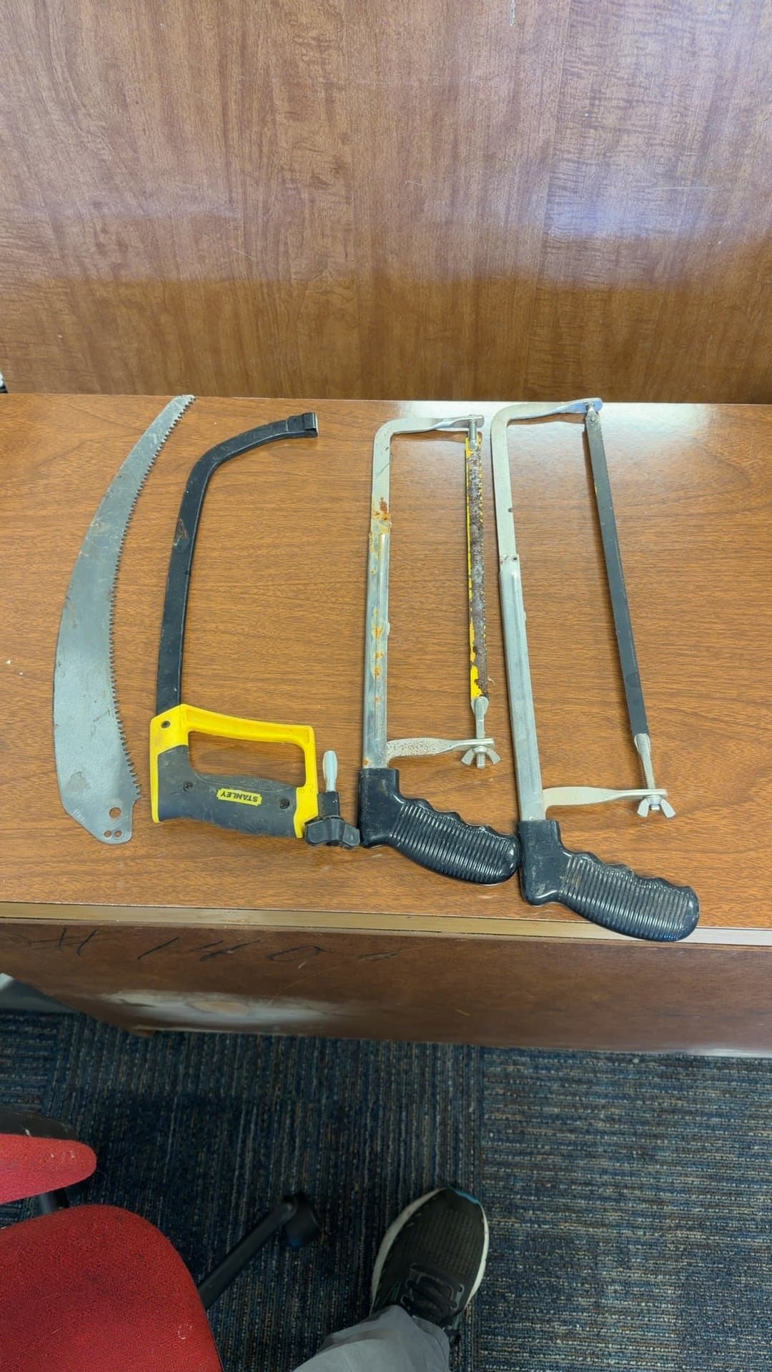 Set of Hand Saws and Hacksaws - Image 1