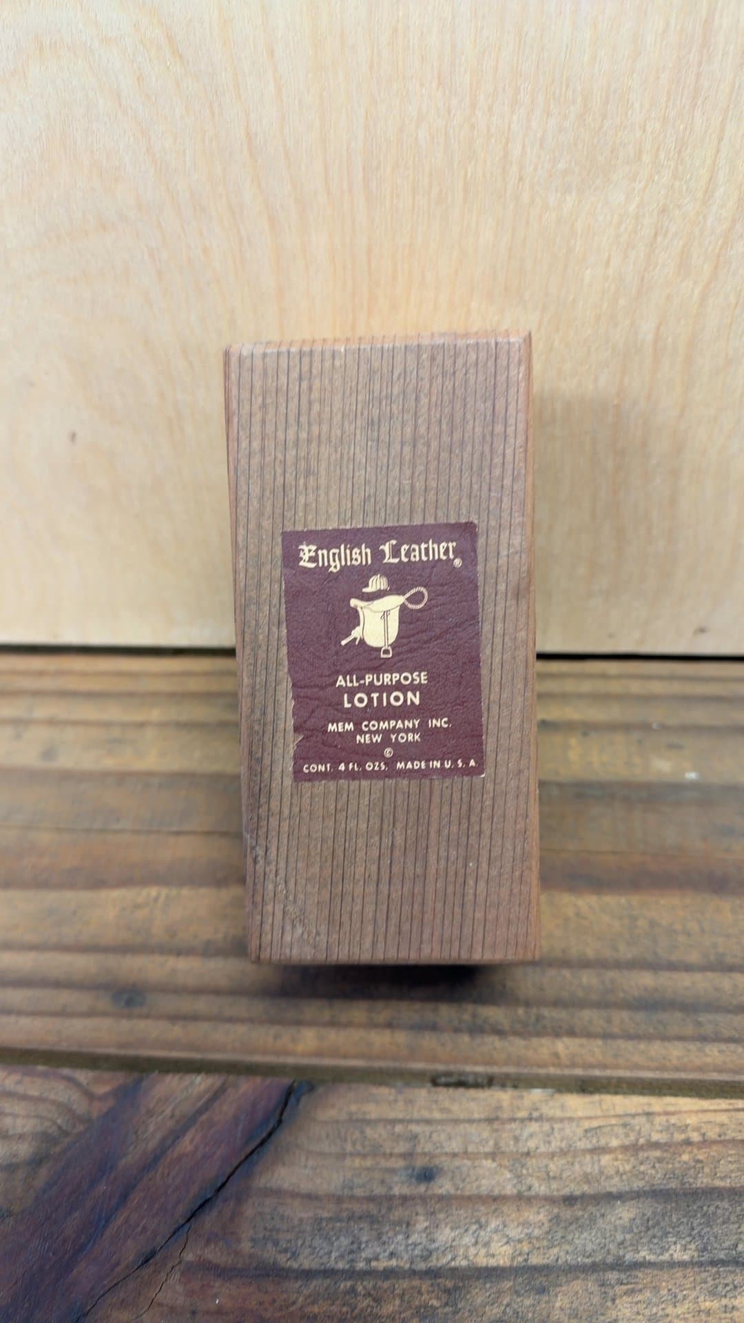 English Leather All-Purpose Lotion Box - Image 1
