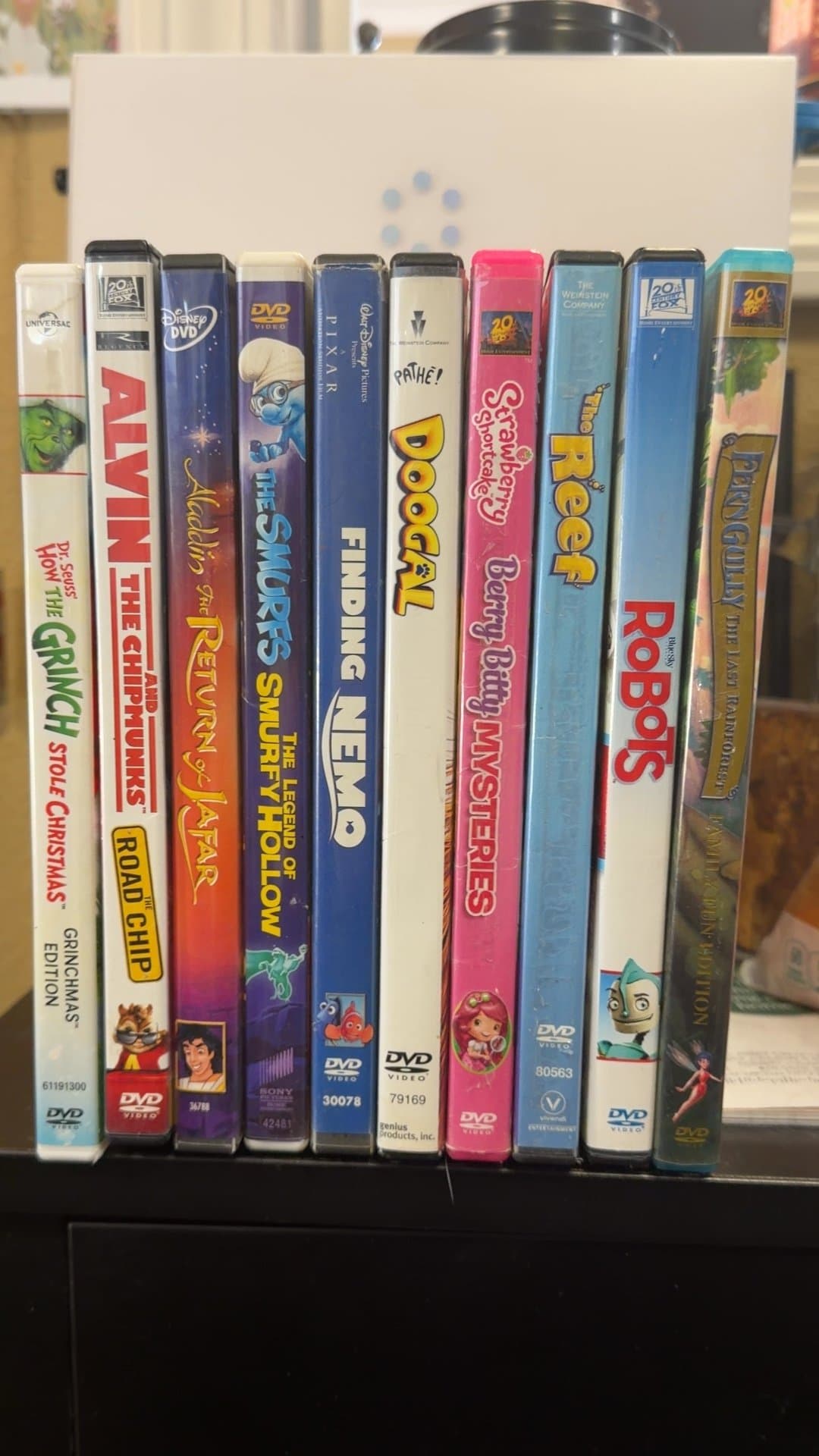 Collection of Children's Animated DVDs - Image 1
