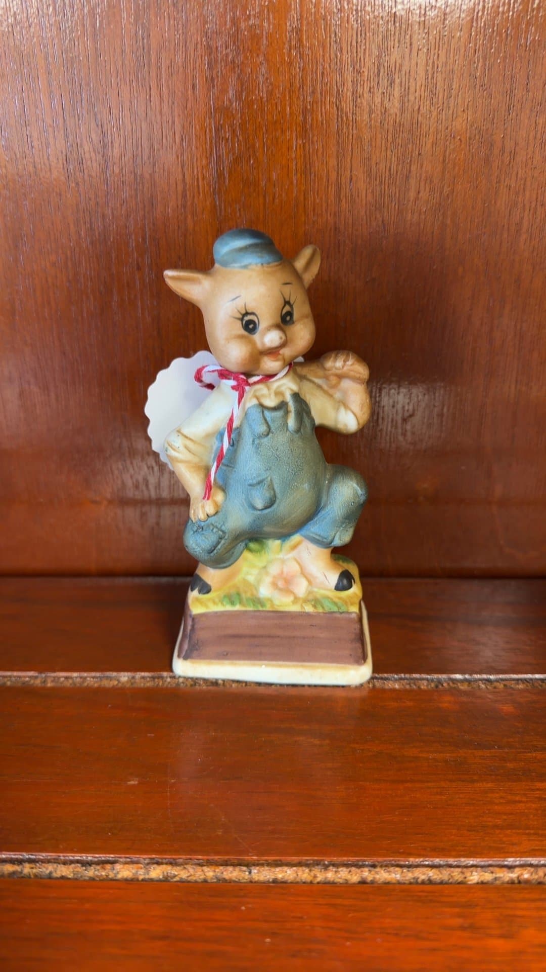 Vintage Pig Figurine - Image 1