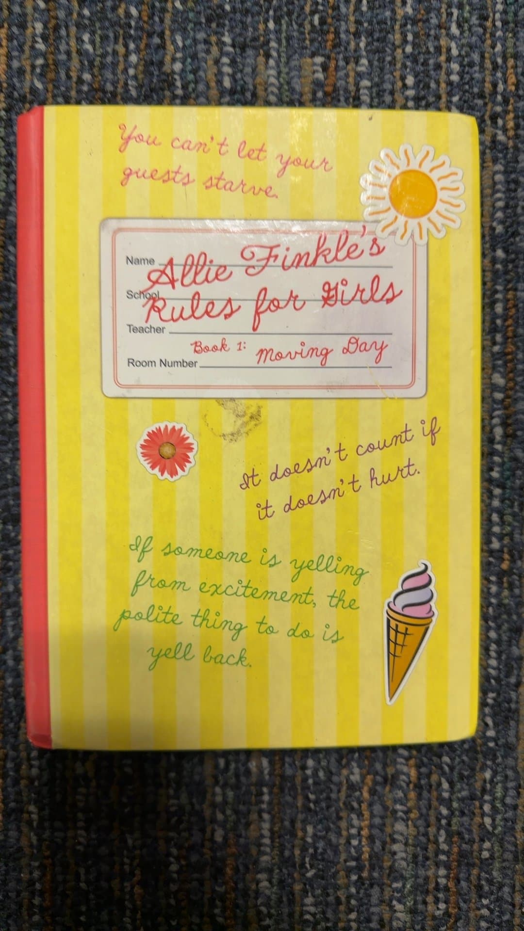 Allie Finkle's Rules for Girls: Book 1: Moving Day - Image 1