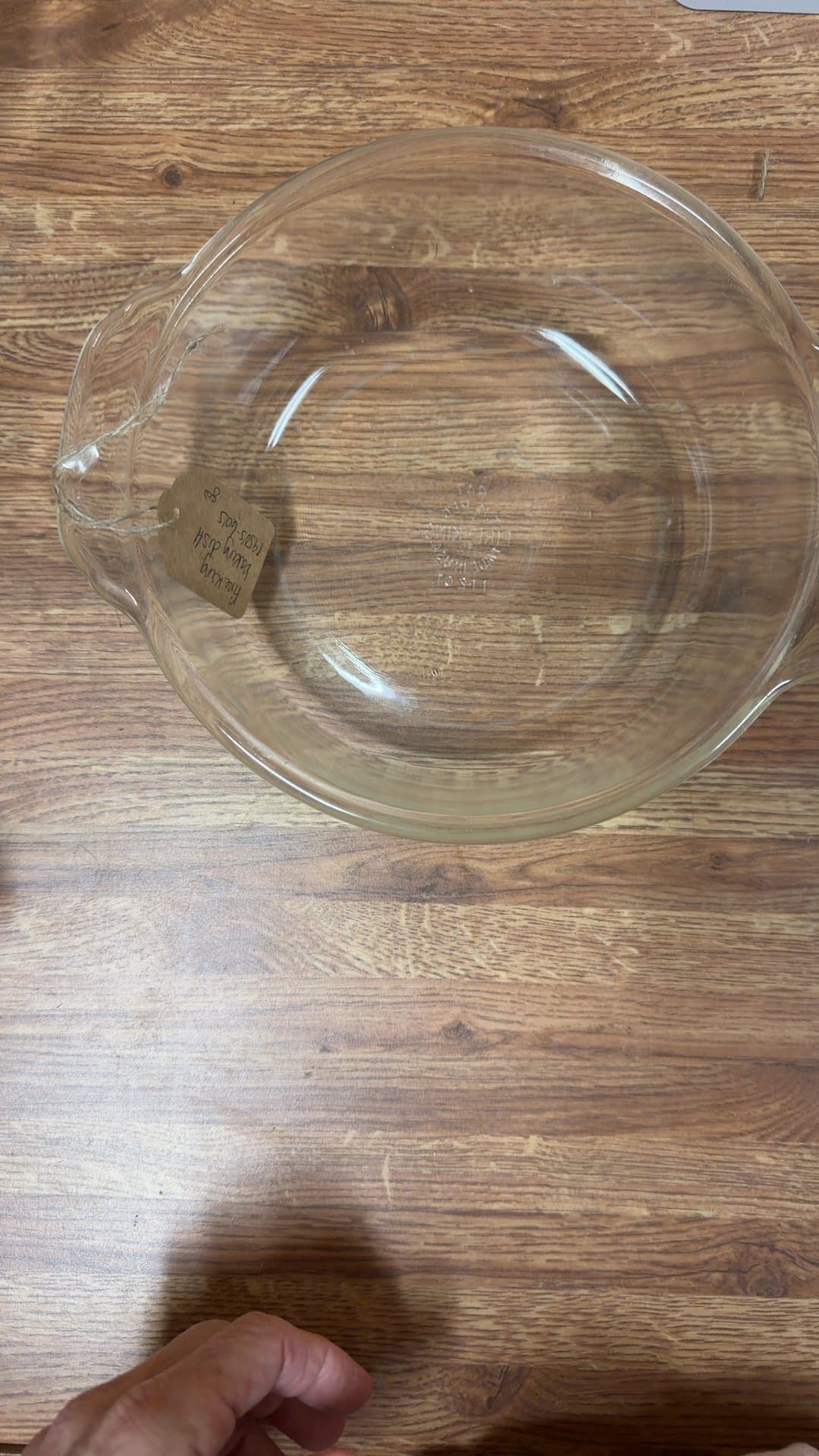 Pyrex Glass Baking Dish - Image 1