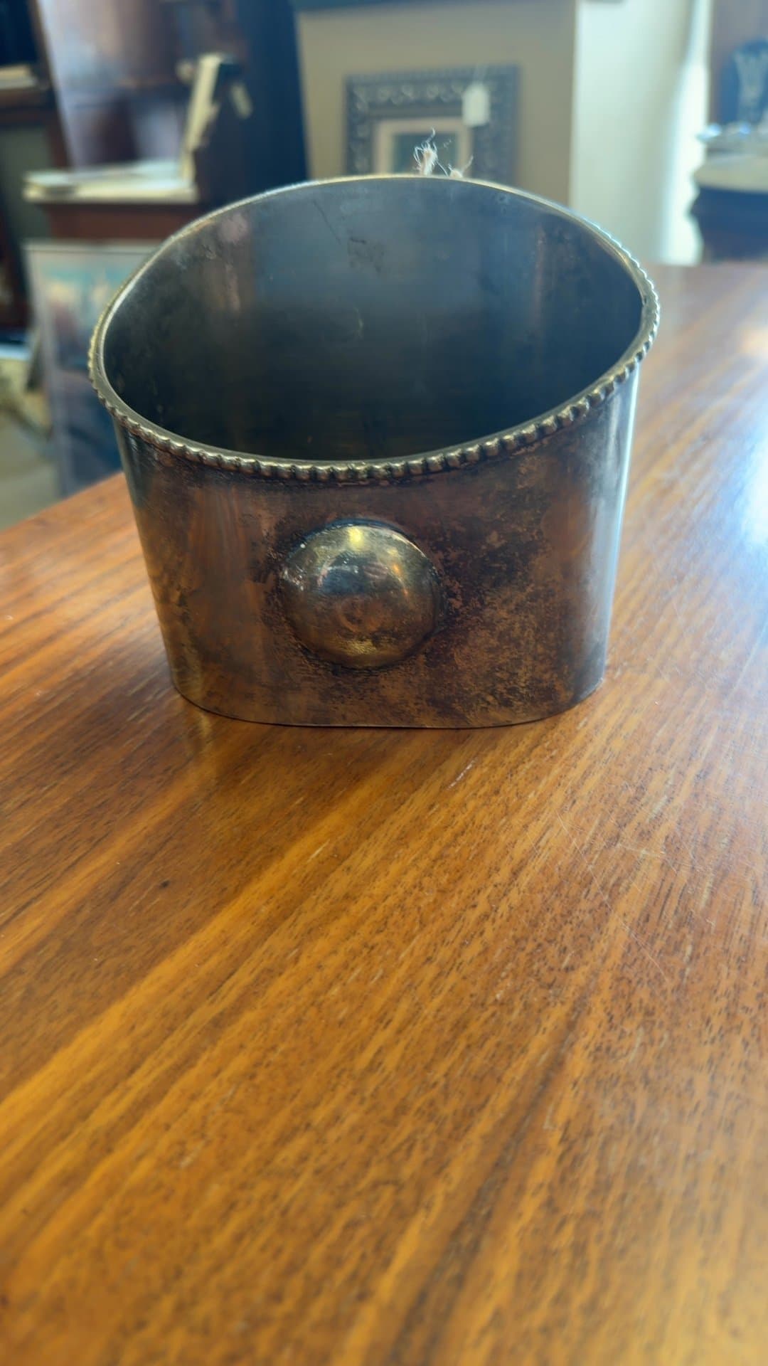 Vintage Silver Plated Napkin Holder - Image 1
