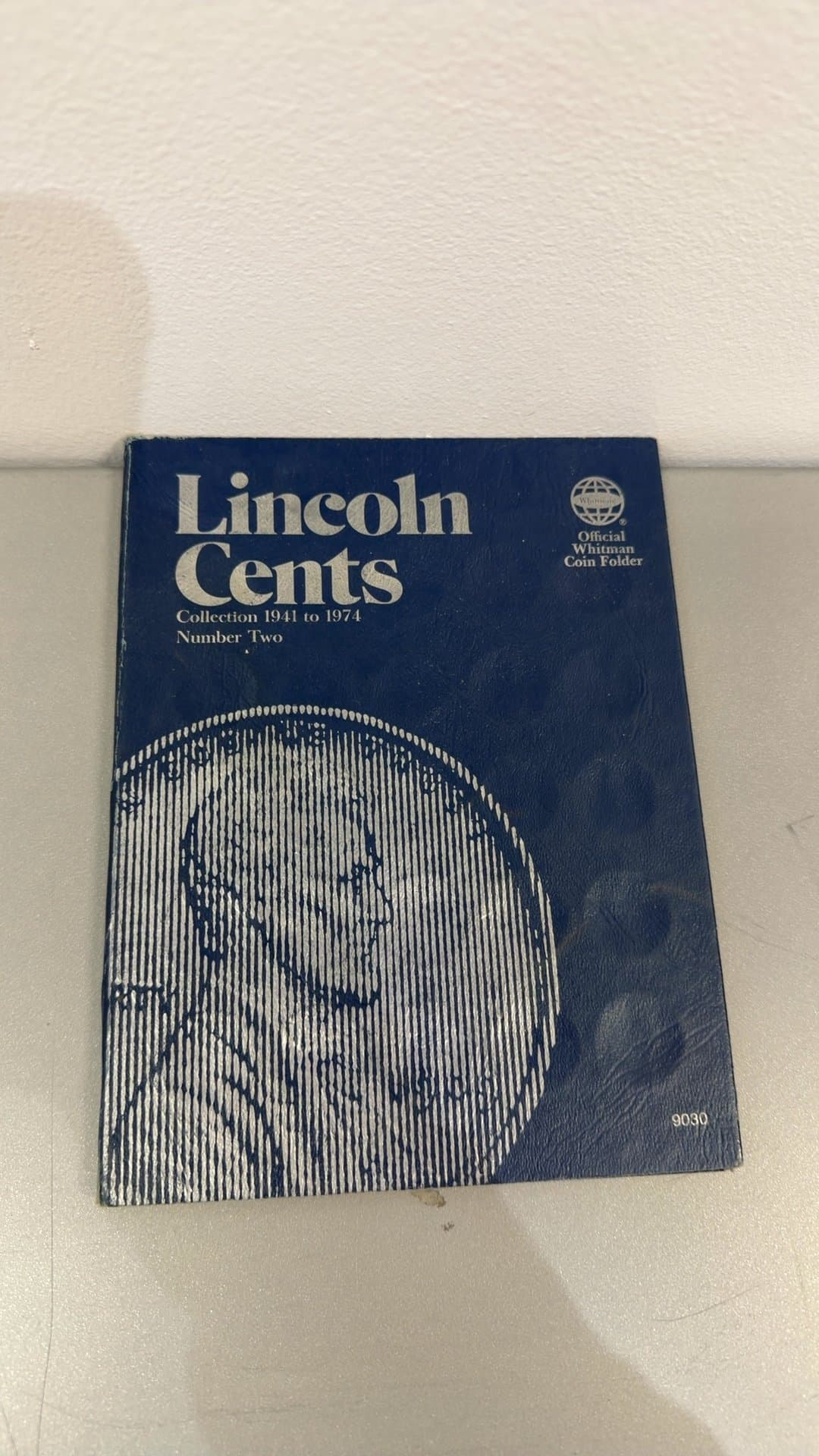 Whitman Lincoln Cents Coin Folder Collection 1941 to 1974 No. 9030 Partially Filled - Image 1