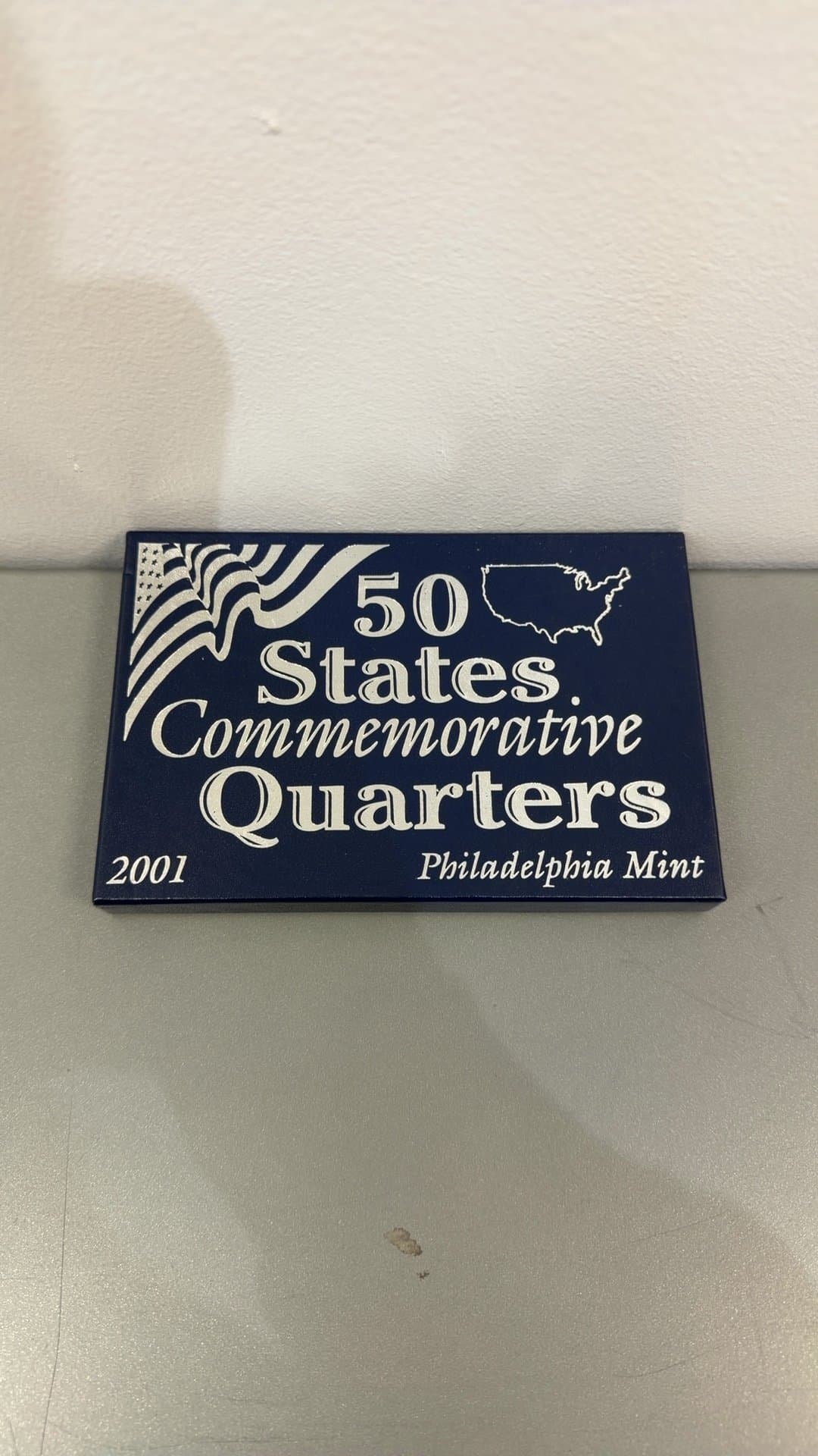 2001 50 State Commemorative Quarters Philadelphia Mint Set - Image 1