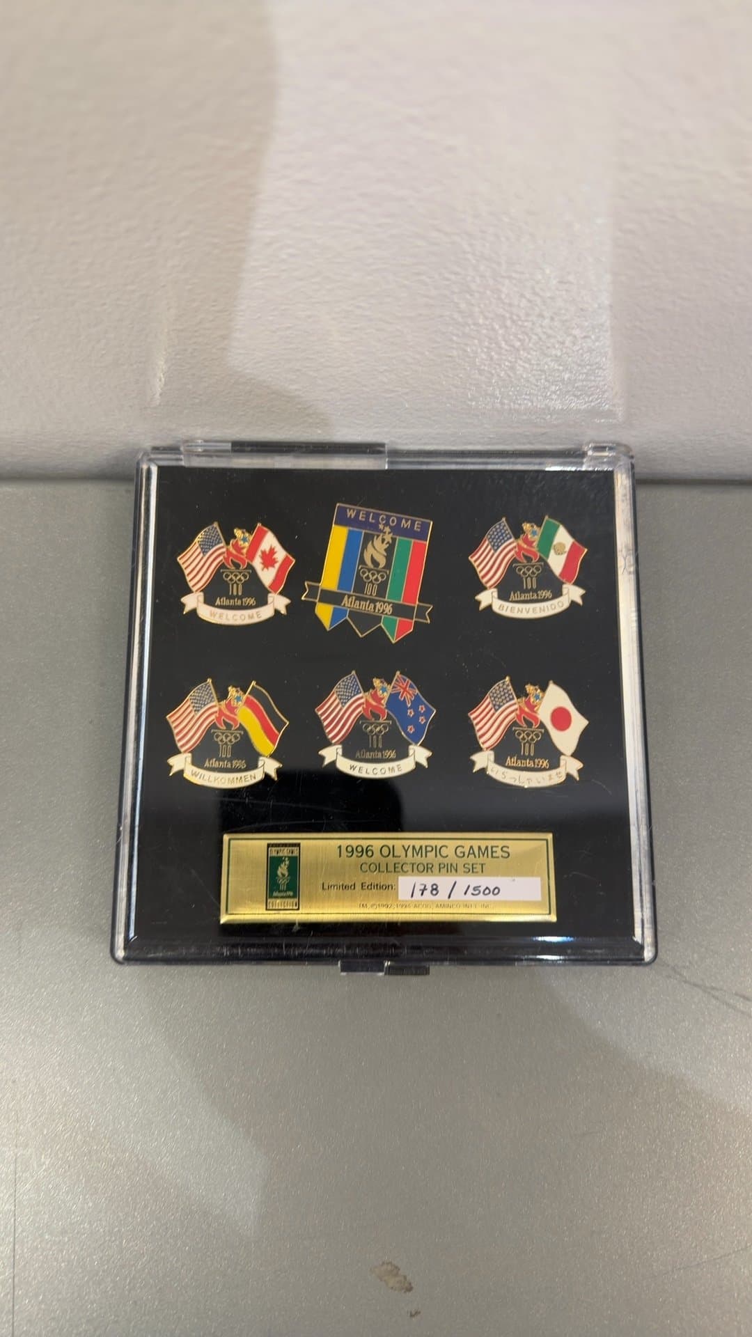 1996 Atlanta Olympic Games Collector Pin Set Limited Edition - Image 1