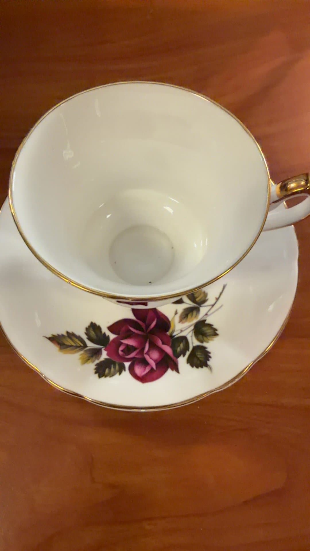 Royal London Bone China Teacup and Saucer Set - Image 1