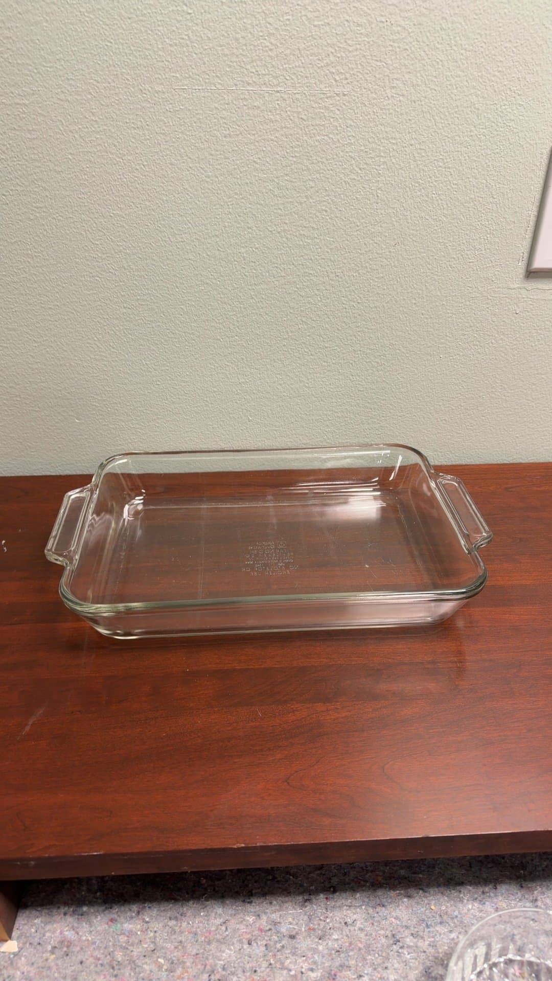 Anchor Hocking Glass Baking Dish - Image 1