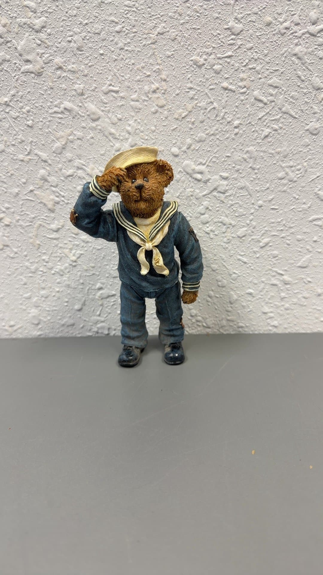 Boyds Bearstone Sailor Teddy Bear Figurine - Image 1
