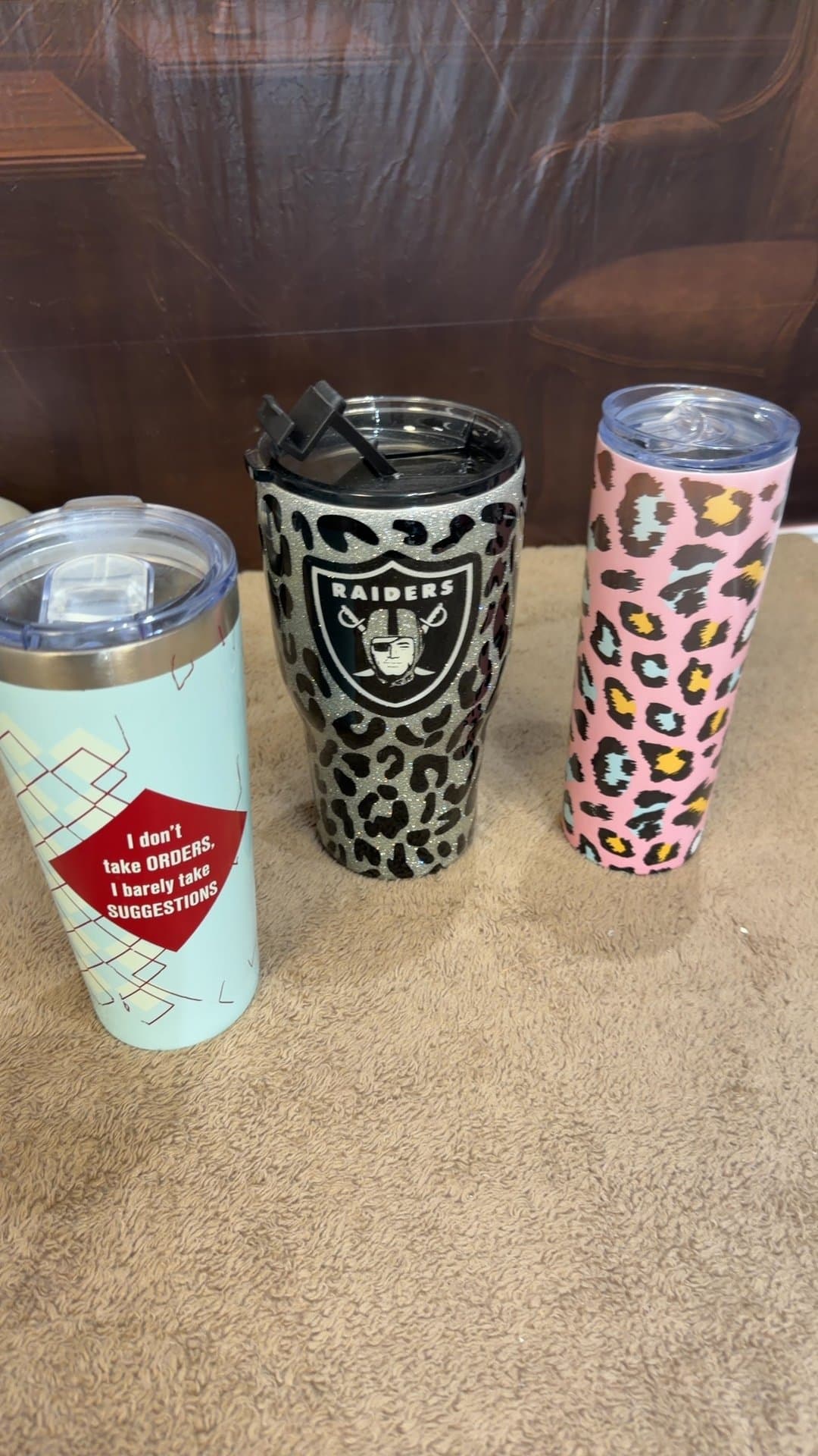 Assorted Insulated Stainless Steel Tumbler Lot of 3 - Image 1