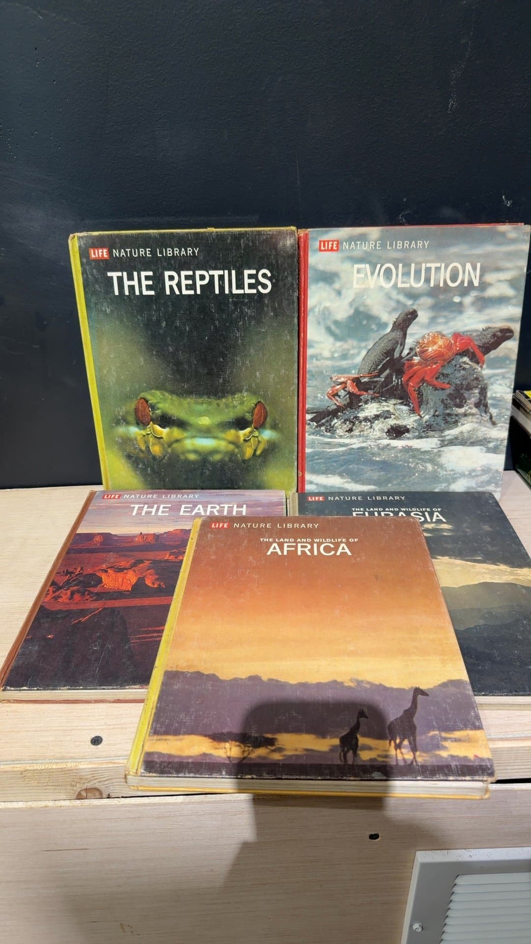 Vintage LIFE Nature Library Hardcover Book Set of 5 - Image 1