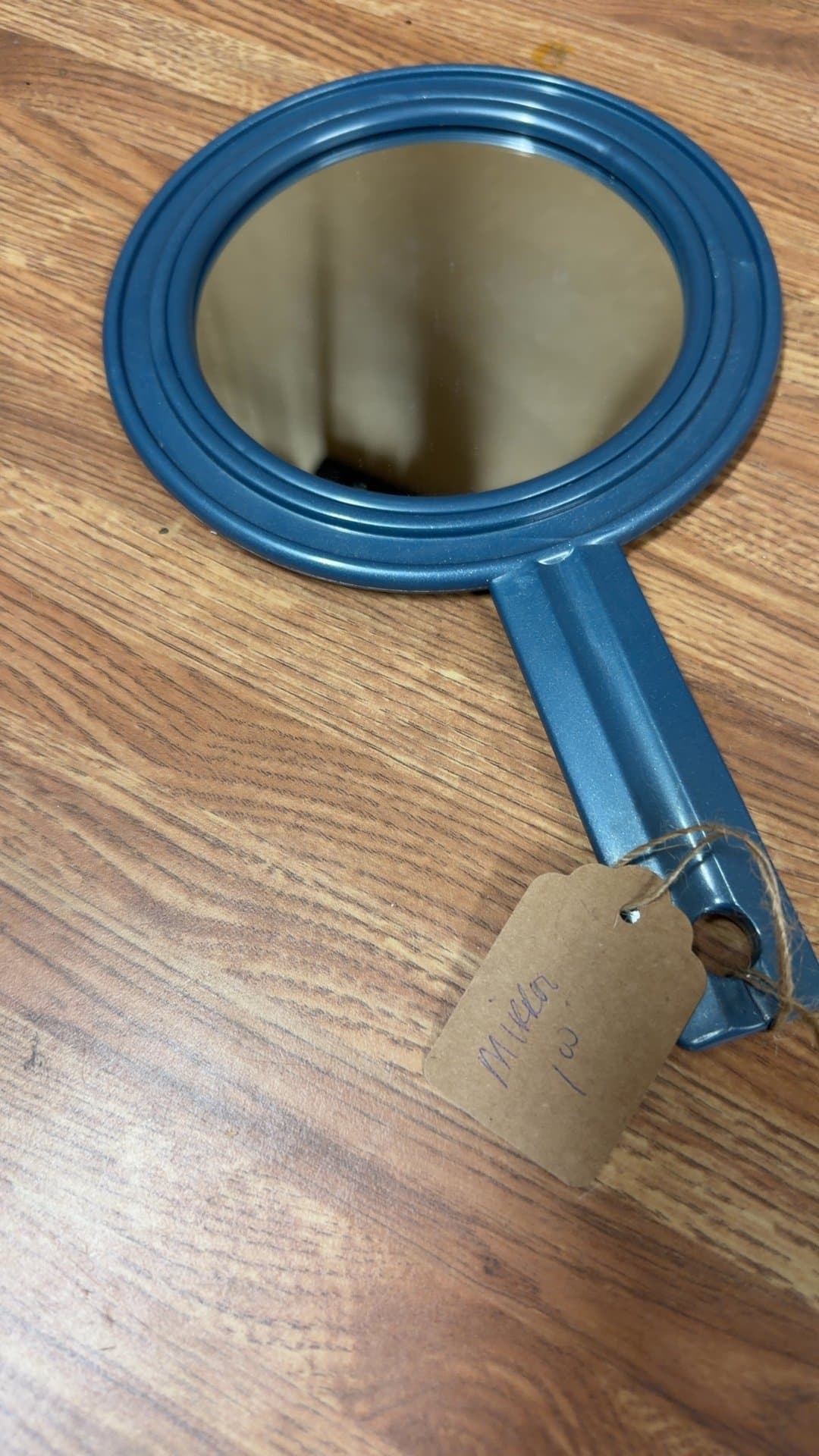 Blue Handheld Mirror - Image 1