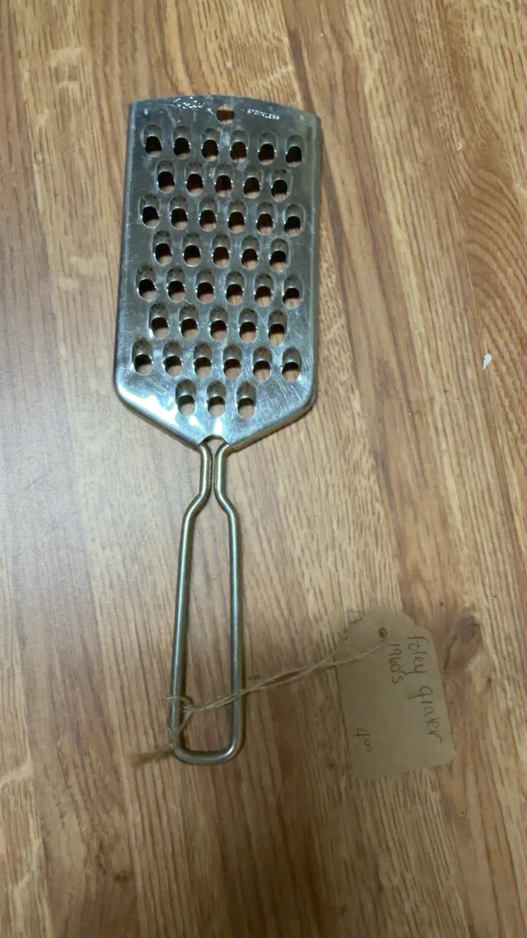 Vintage Foley Stainless Steel Grater - Image 1