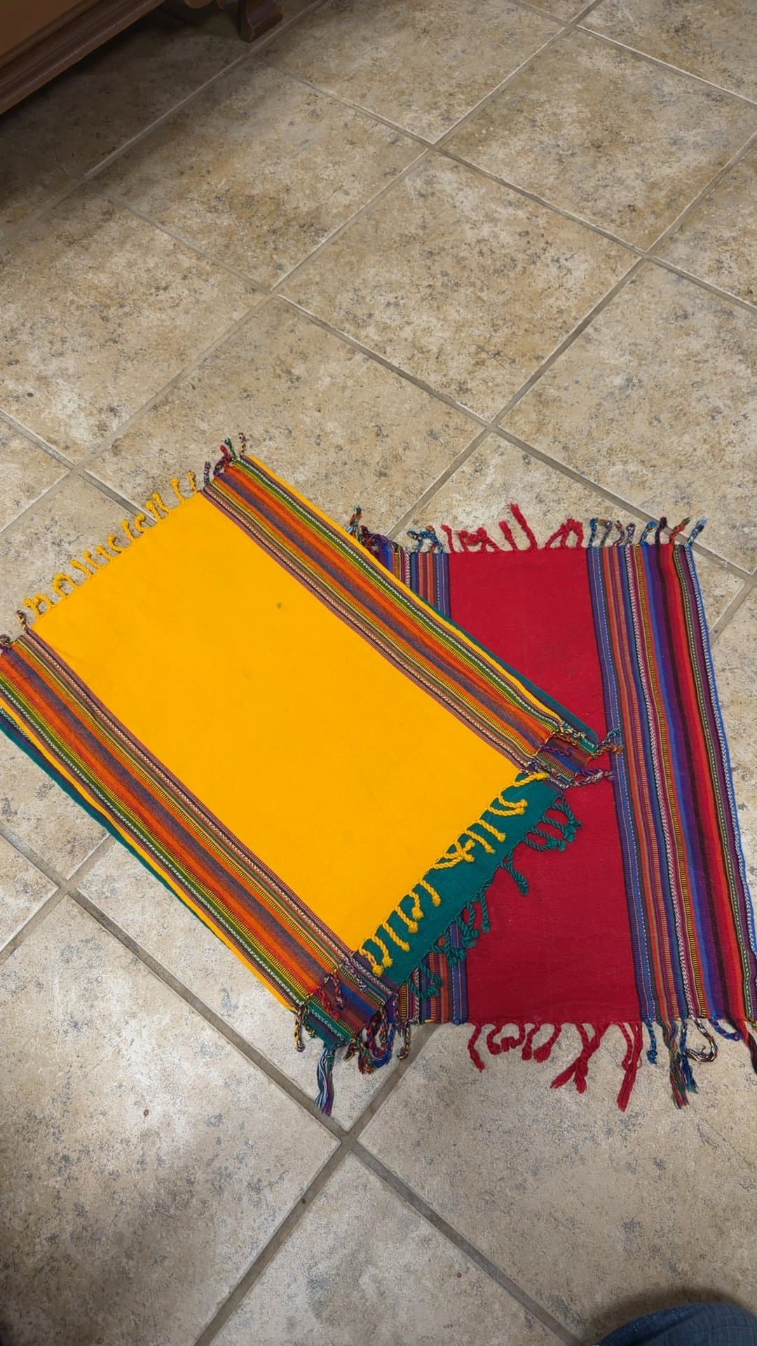 Colorful Woven Placemats-3 - Image 1