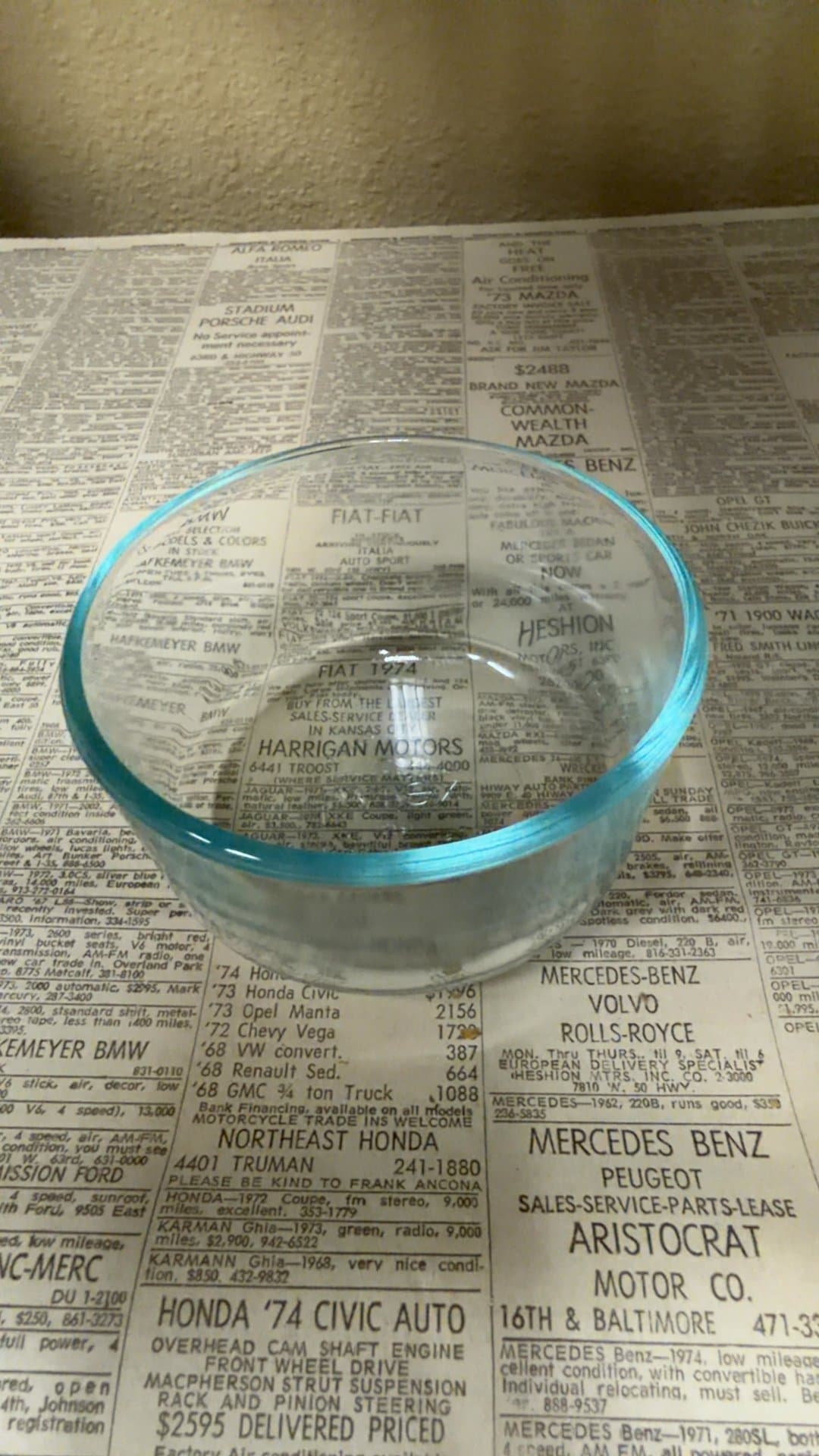 Pyrex simply store-mixing bowl 2 cup - Image 1