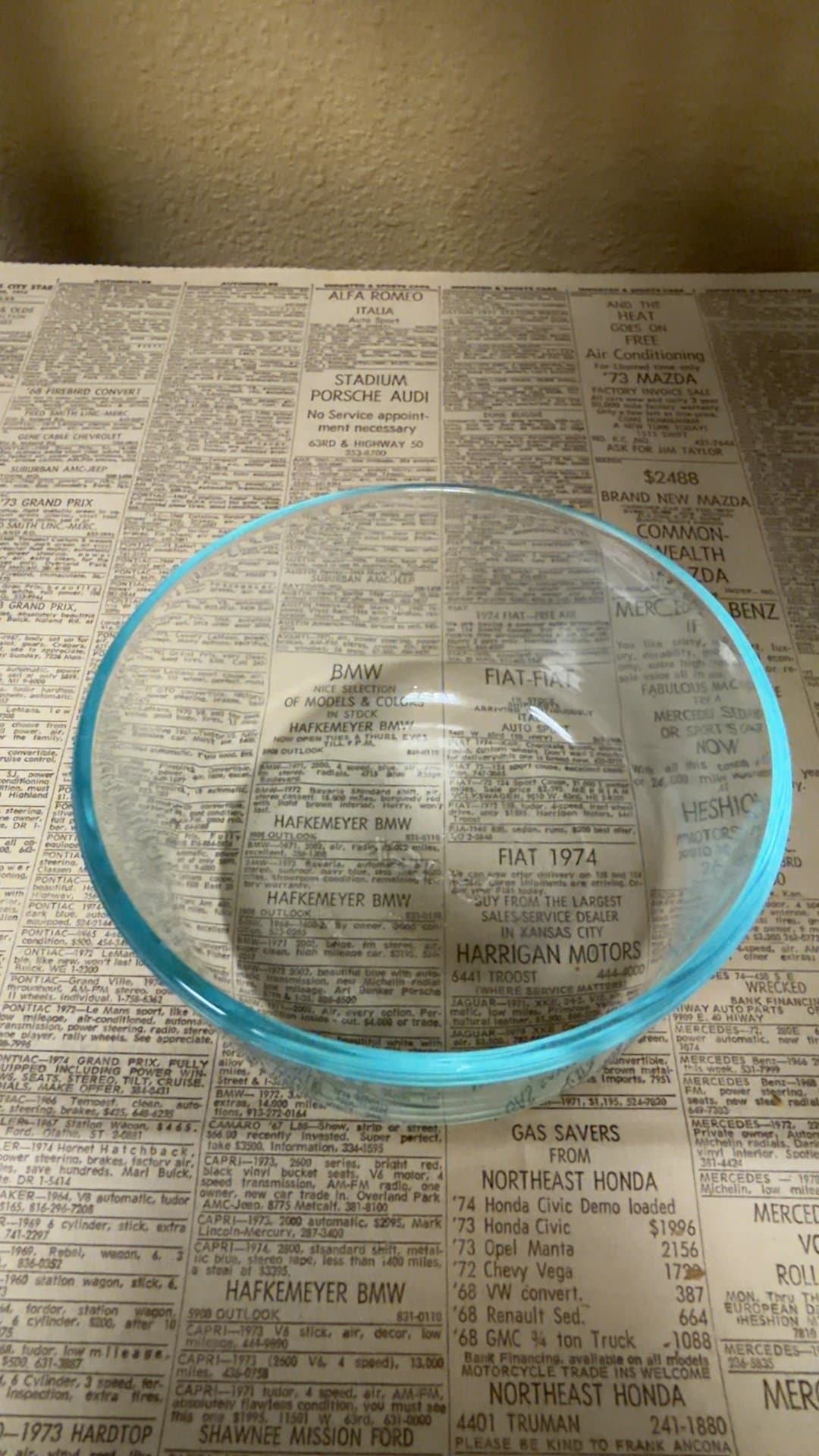 Pyrex simply store-mixing bowl 2 cup - Image 1