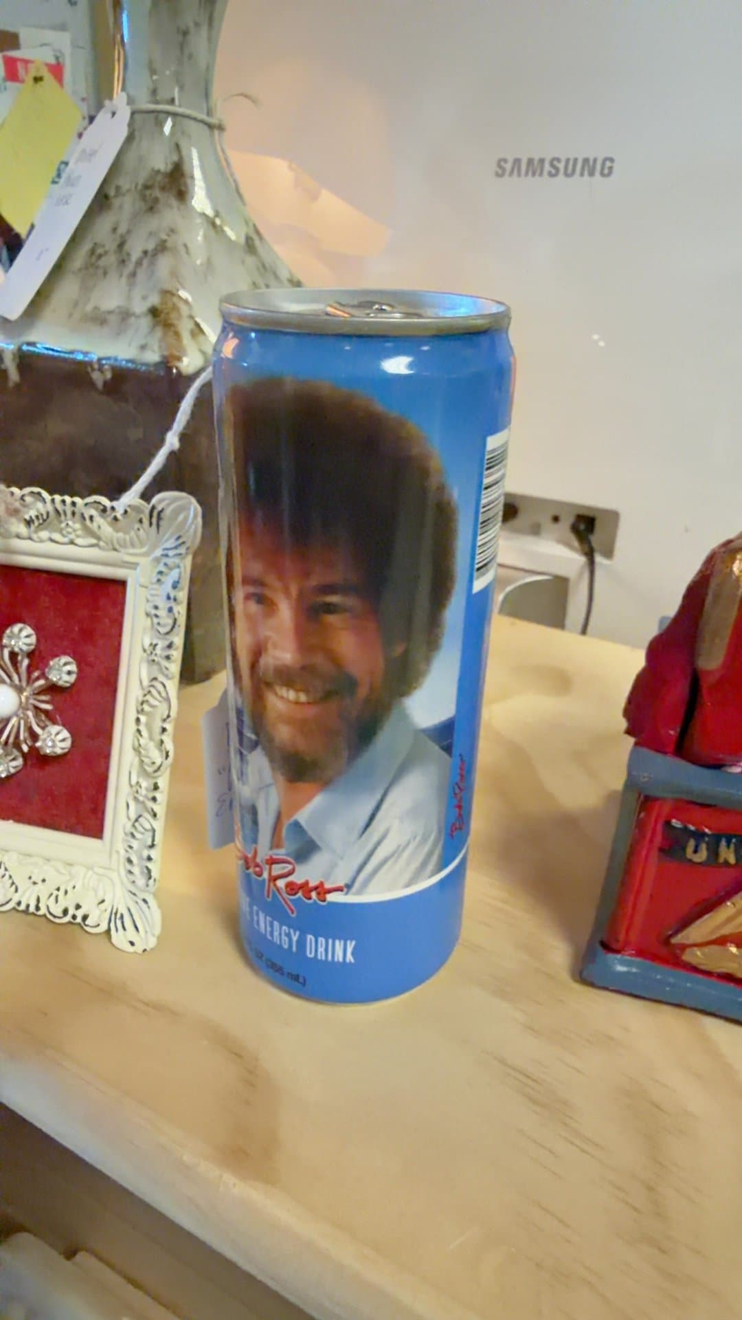 Bob Ross Positive Energy Drink
