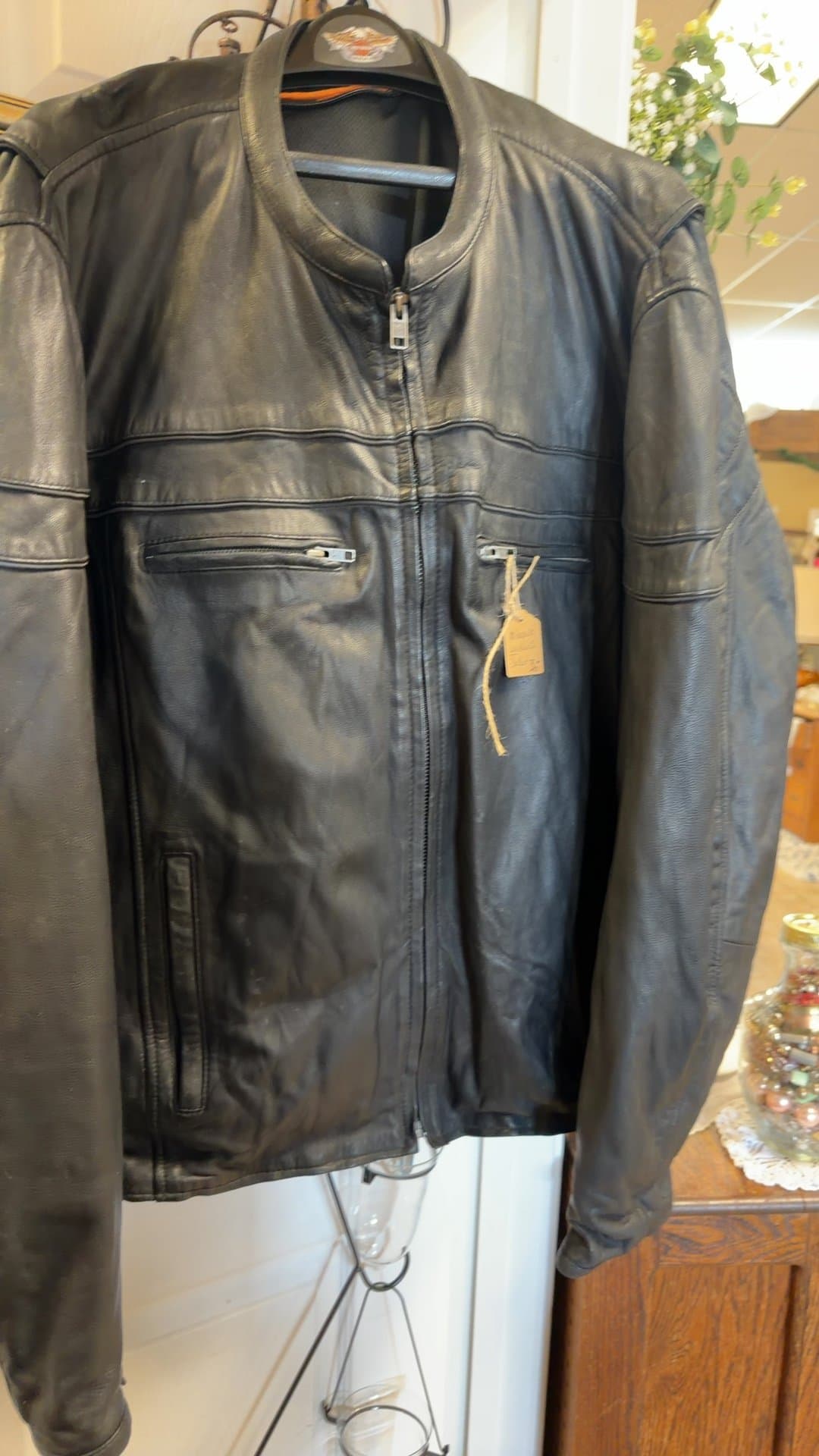 Milwaukee Leather Co. Black Leather Jacket - Image 1