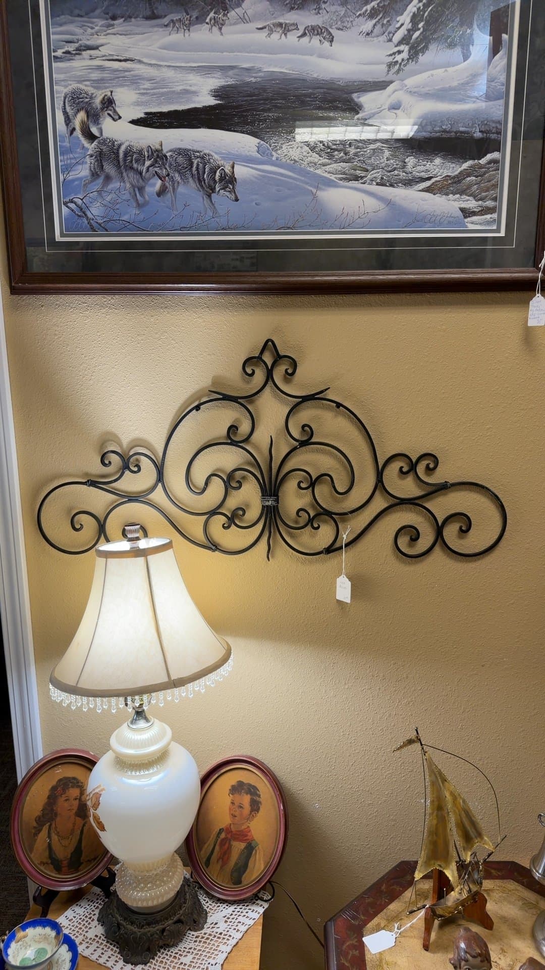Decorative Metal Wall Art - Image 1