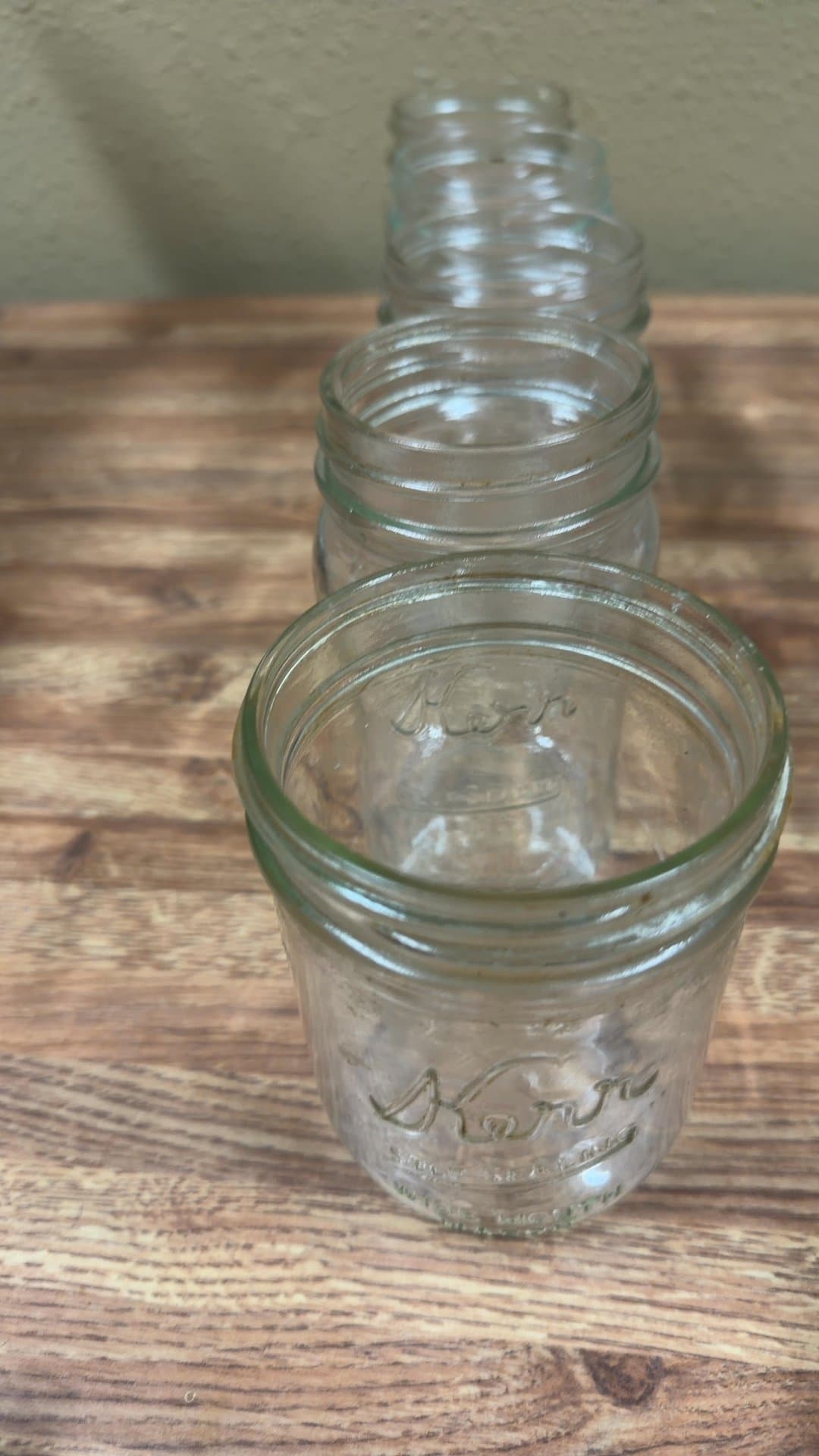 Kerr Wide Mouth Mason Jars - Image 1