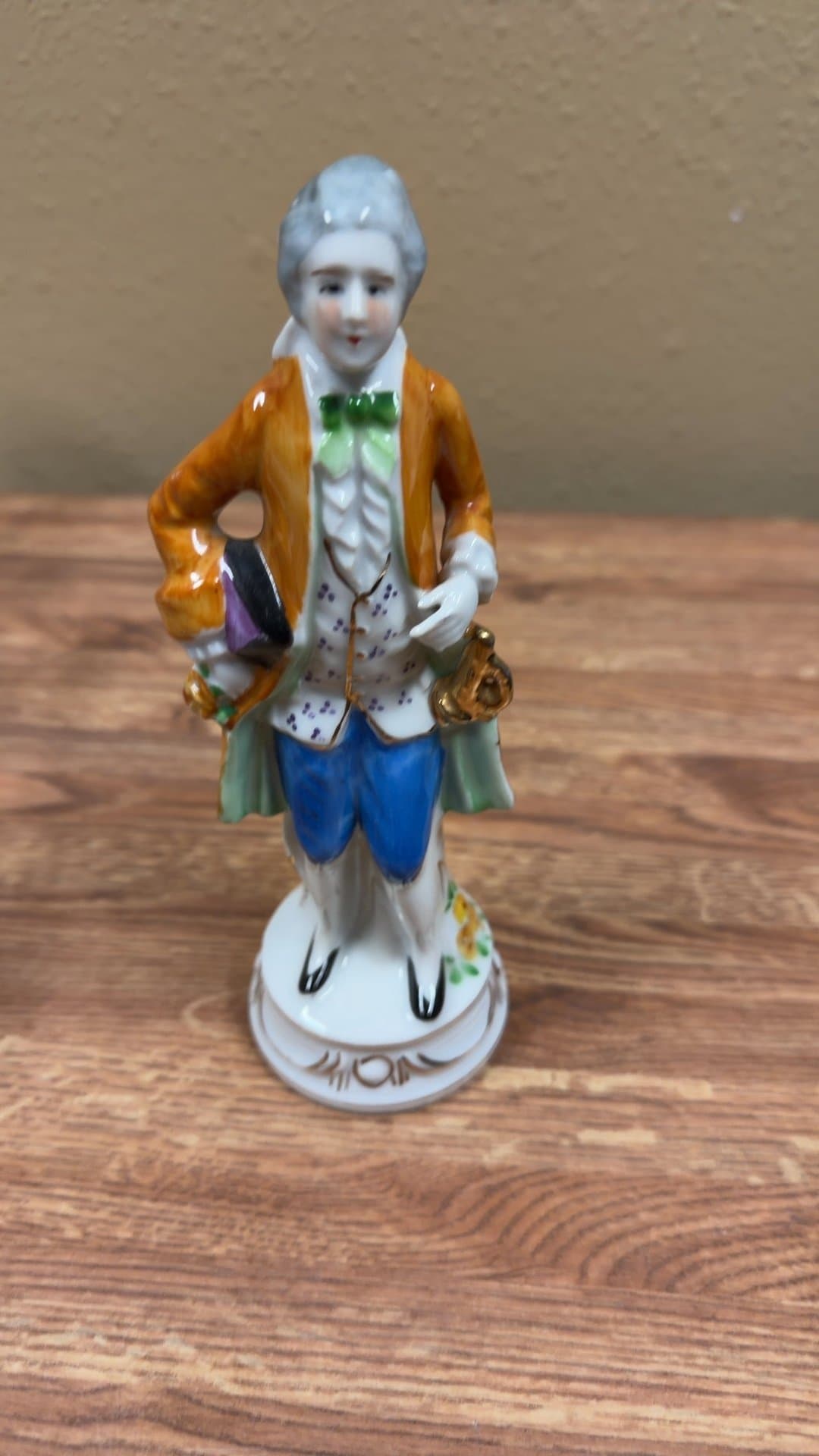 Vintage Hand-Painted Porcelain Figurine 1930's-50's - Image 1