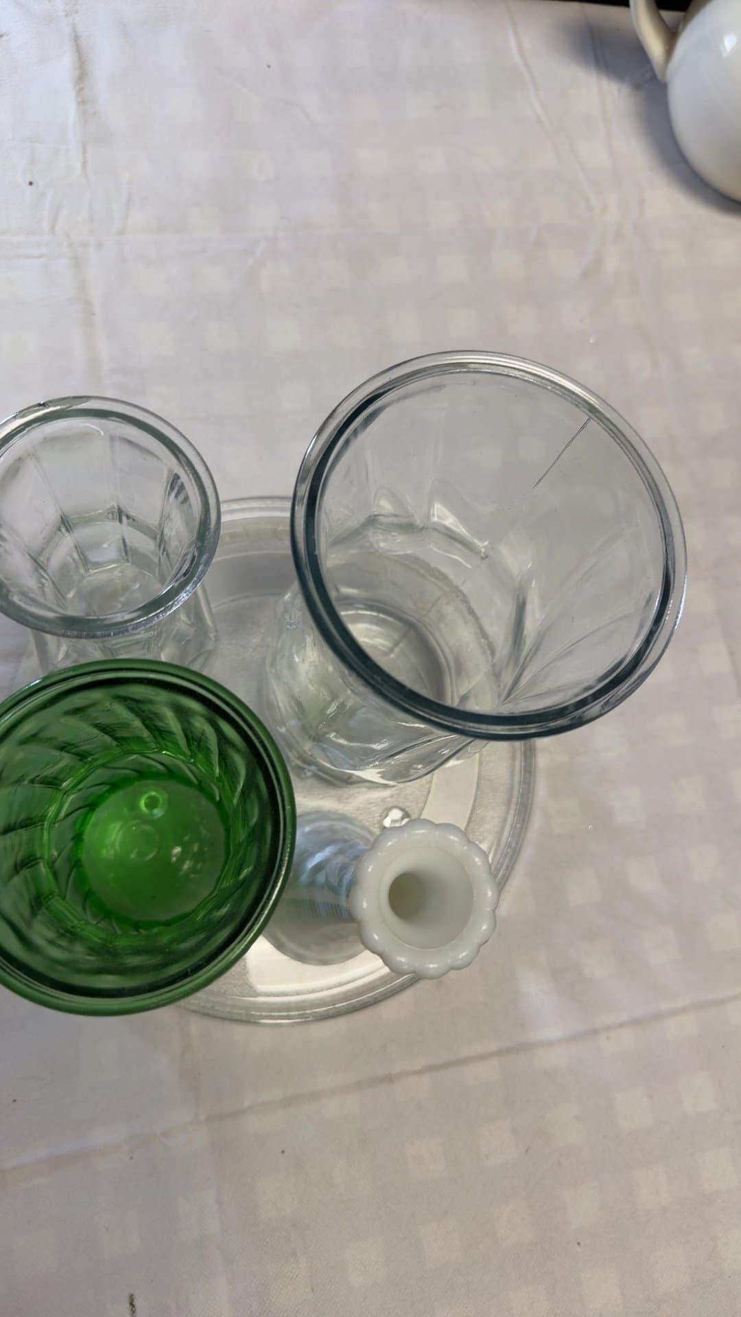 Vintage Glass Vase Collection - Image 1