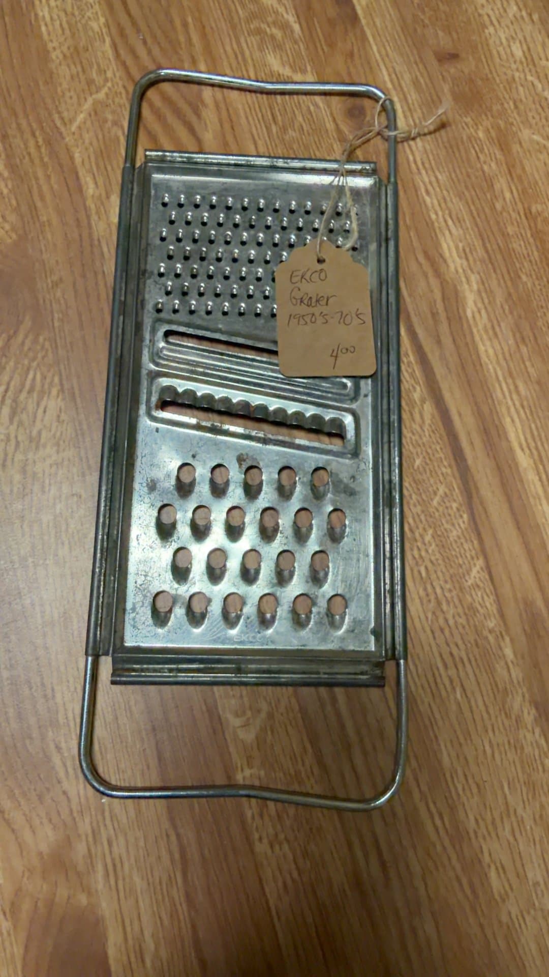 Vintage EKCO Metal Grater - Image 1