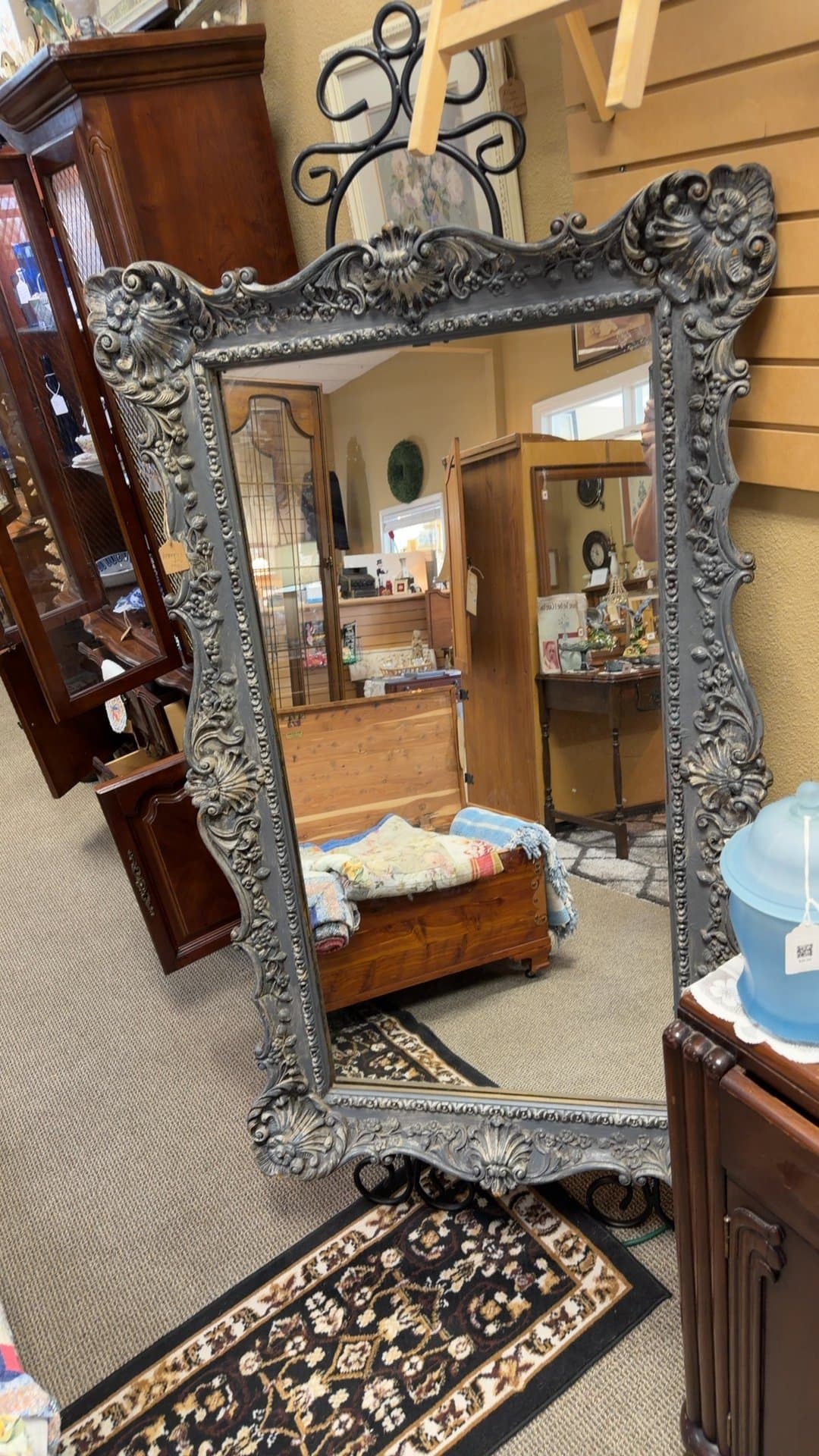 Rococo Revival Style Mirror - Image 1