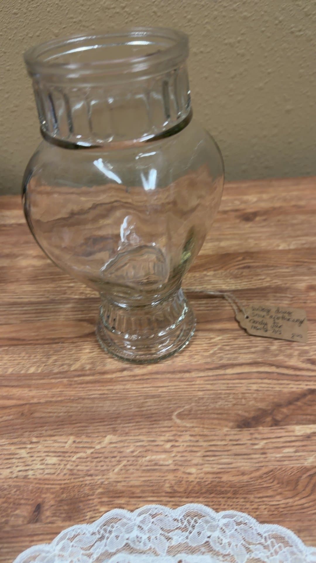 Vintage Drug Store Apothecary Candy Jar - Image 1