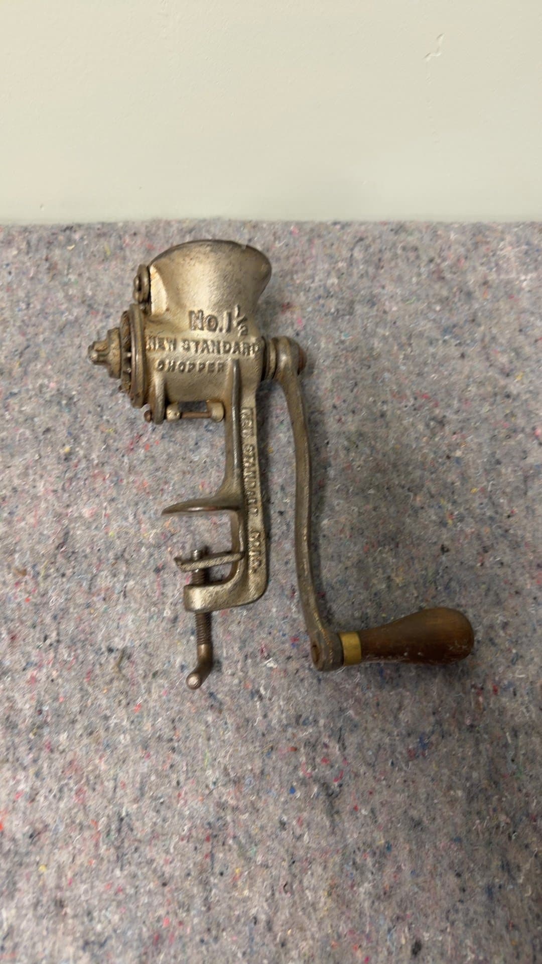 Vintage No. 1 1/2 New Standard Food Chopper - Image 1