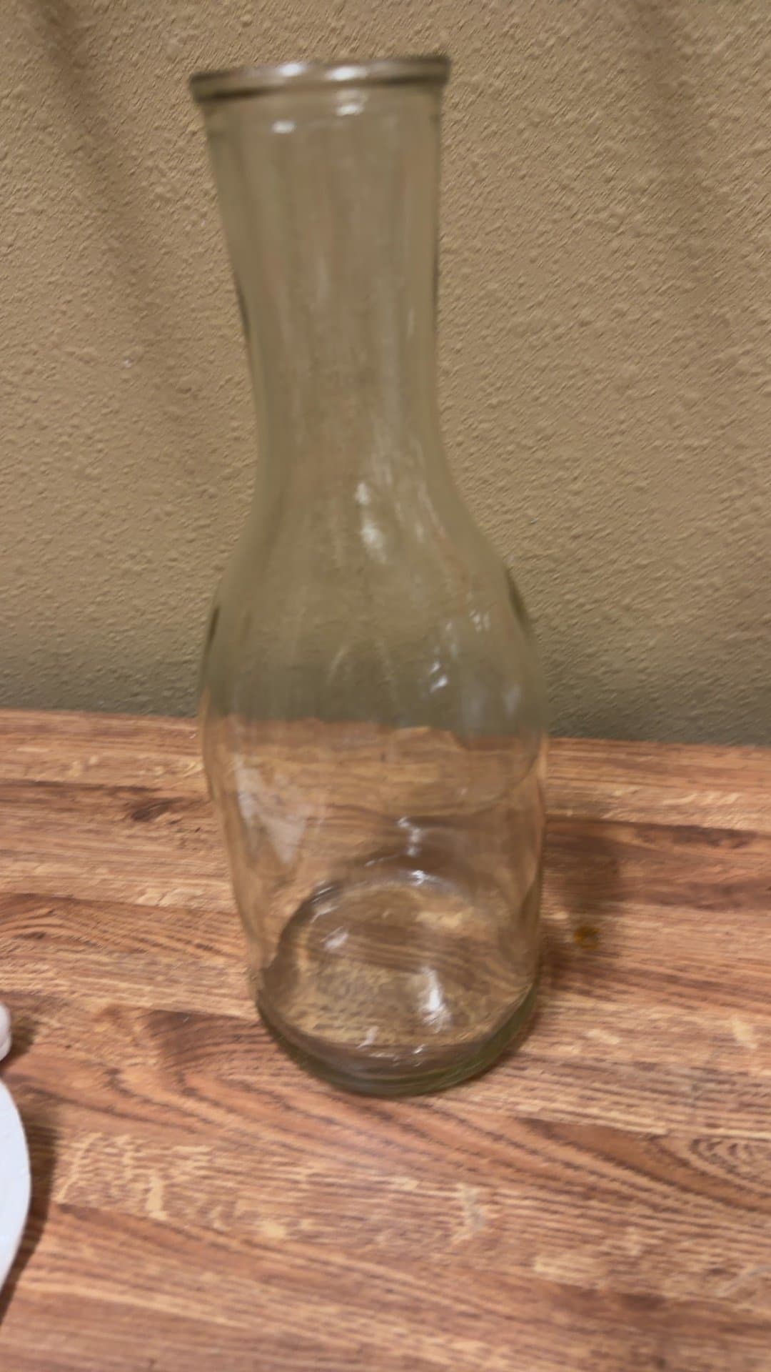 Clear Glass Carafe - Image 1