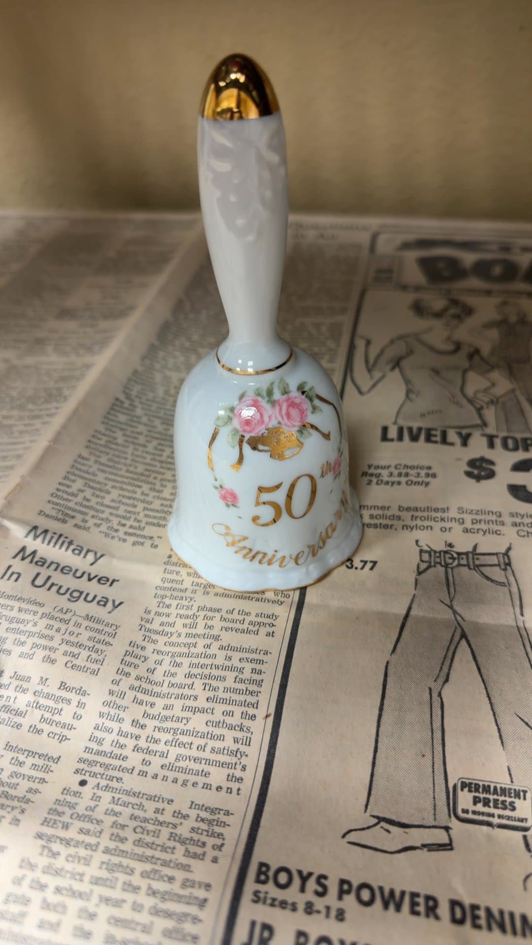 50th Anniversary Commemorative Bell - Image 1