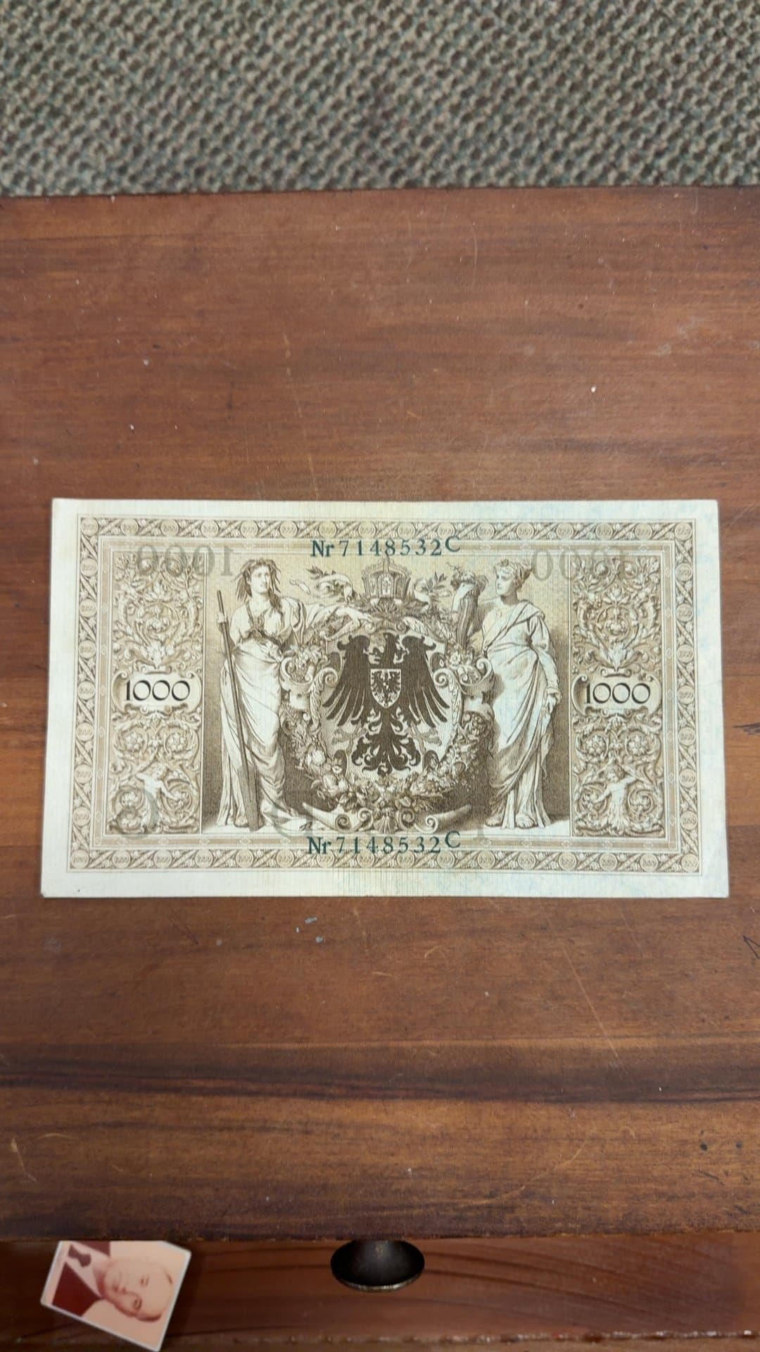 1910 German Reichsbanknote 1000 Mark - Image 1