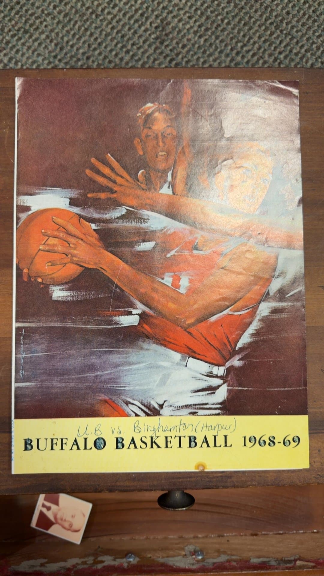 1968-69 Buffalo Basketball Program - Image 1