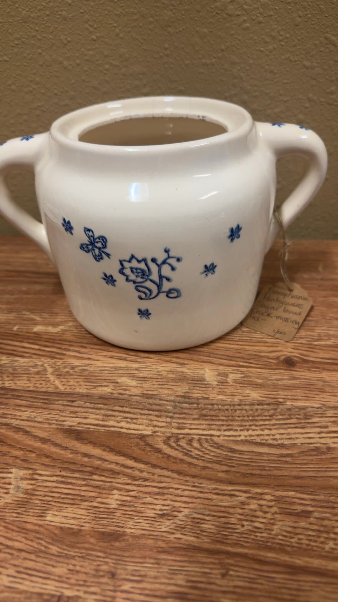 Pennsylvania Pantryware Sugar Bowl - Image 1