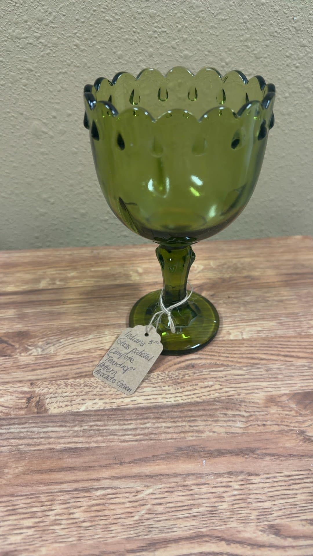 Indiana Glass Pedestal Compote - Image 1