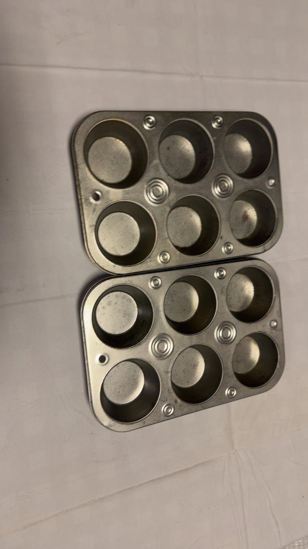 Vintage Metal Muffin Pans - Image 1