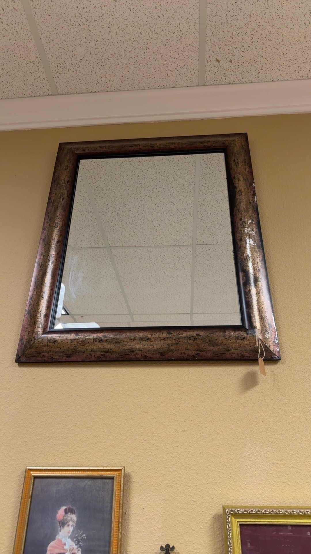 Framed Wall Mirror - Image 1